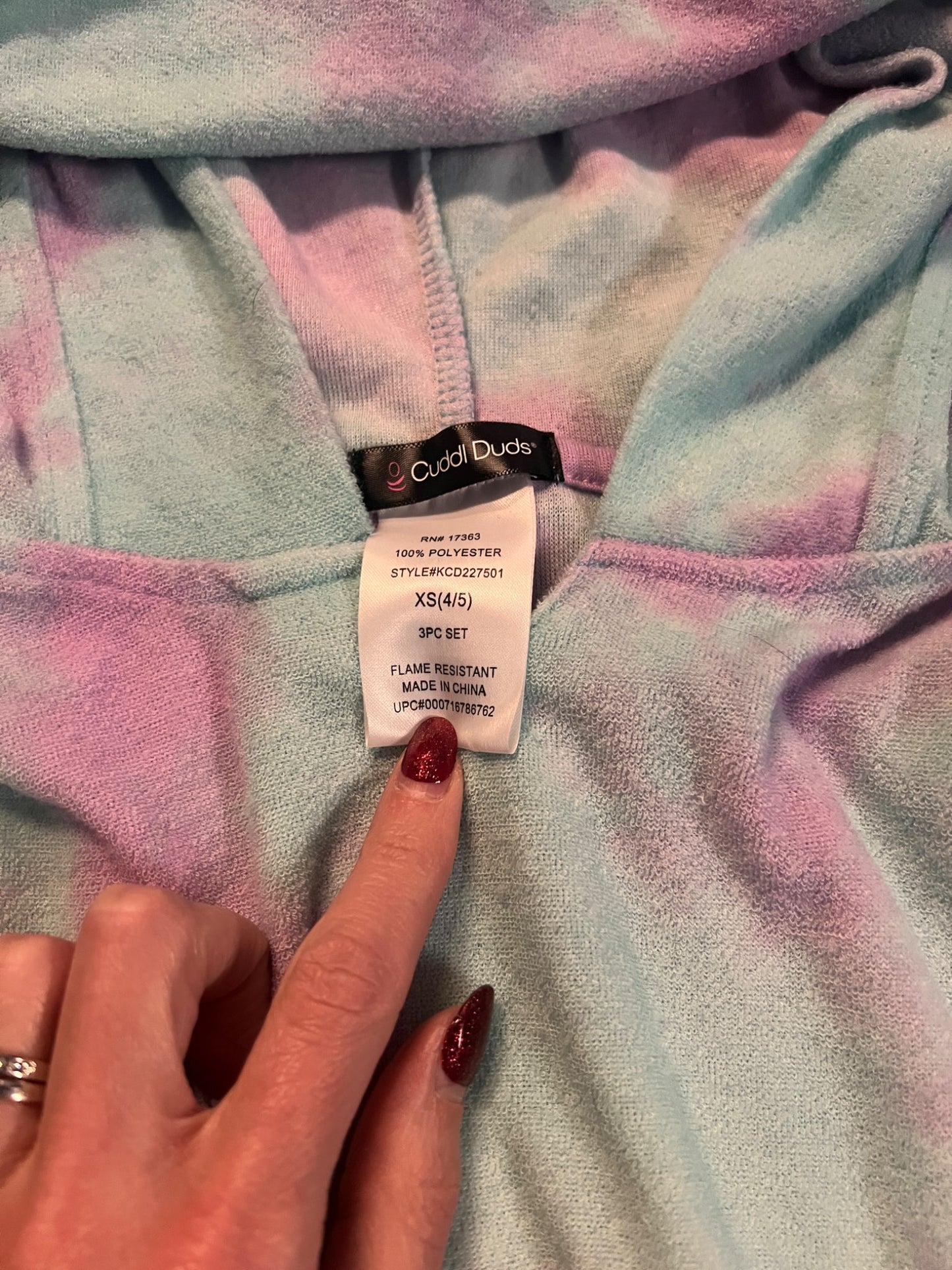 Girl’s Tie-Dye Sweater, Kids 4/4T