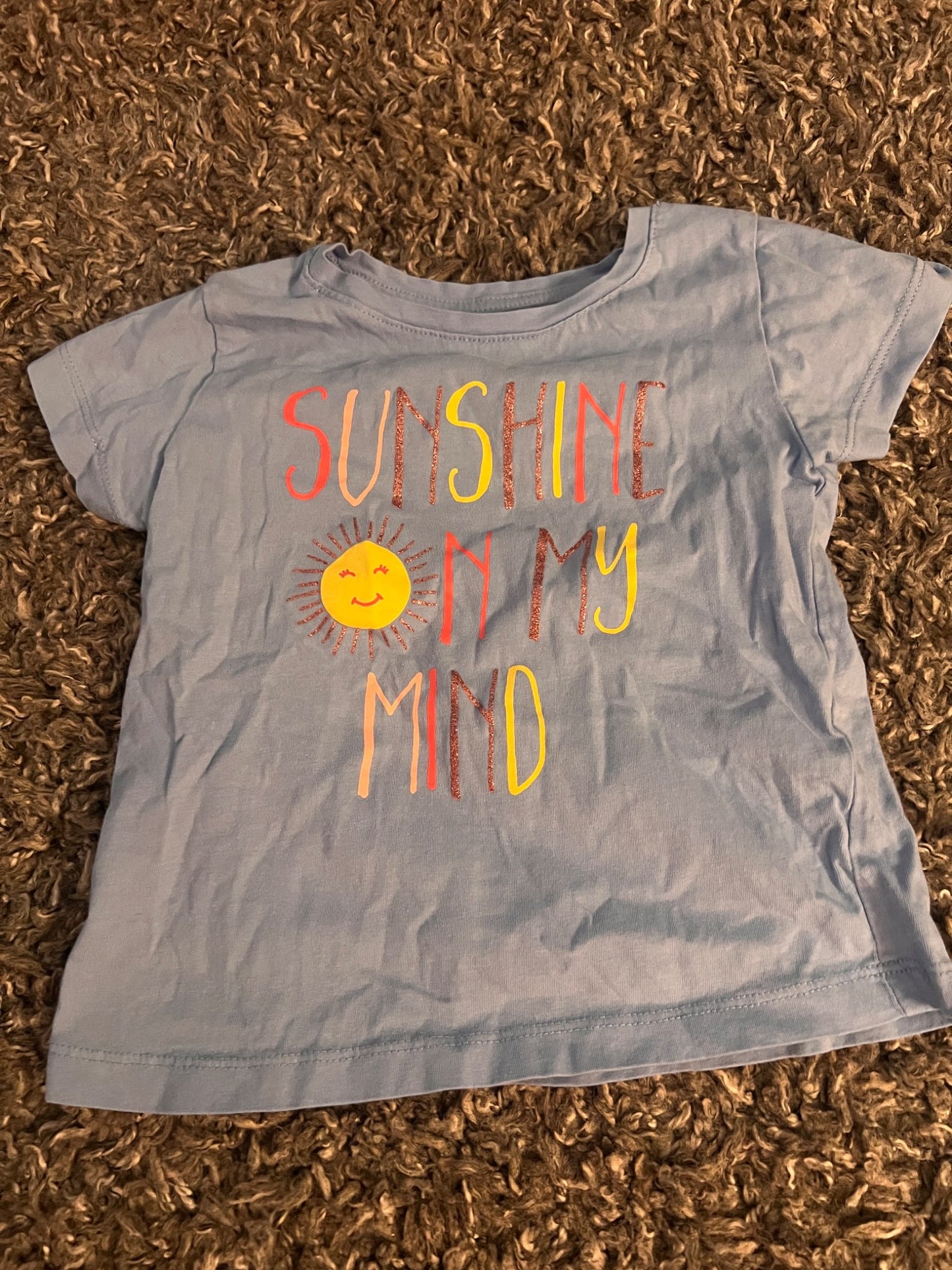 Girl’s Sunshine T-shirt , Kids 6/6X