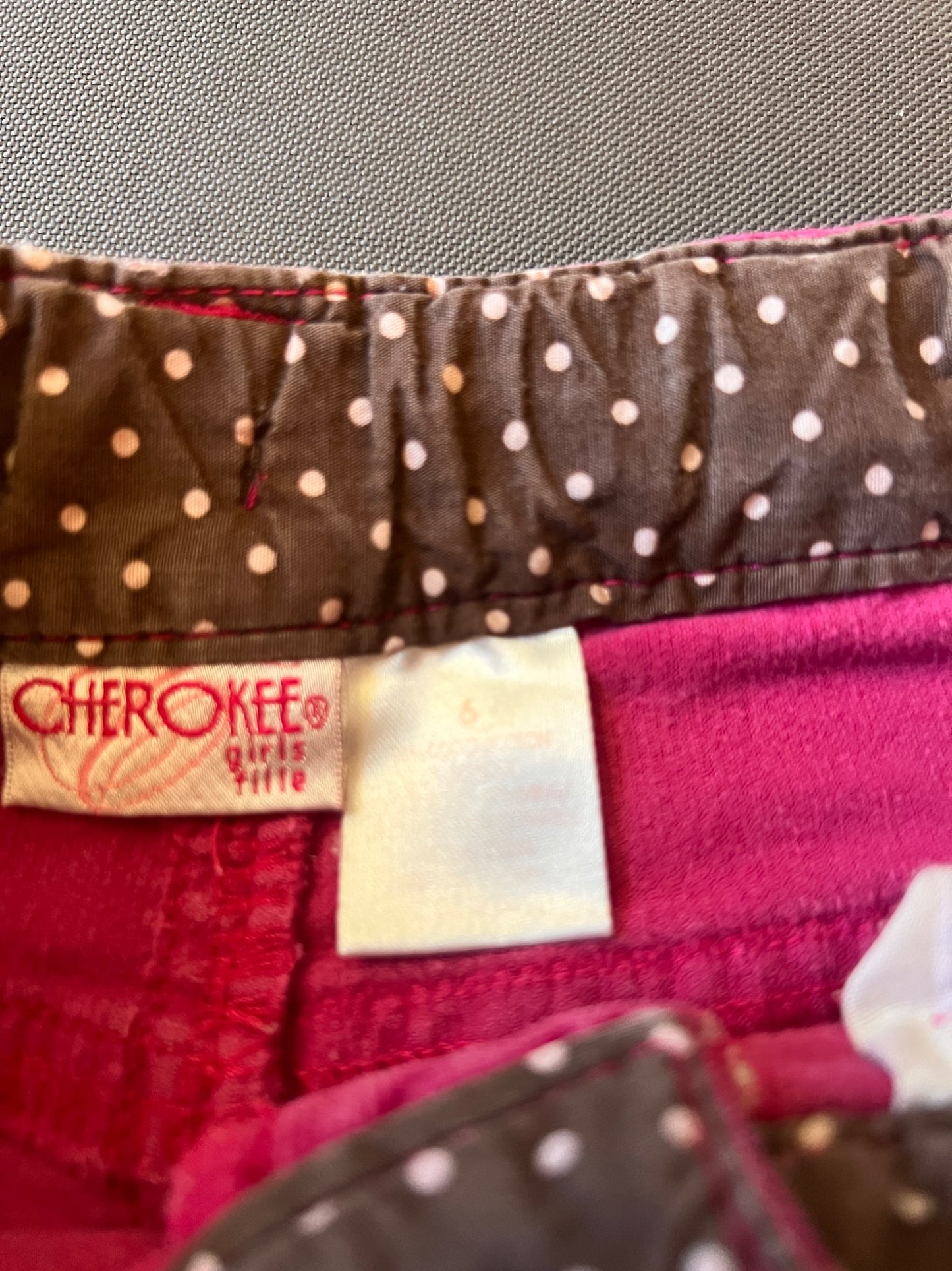 Girl’s Corduroy Pants, Kids 6/6X