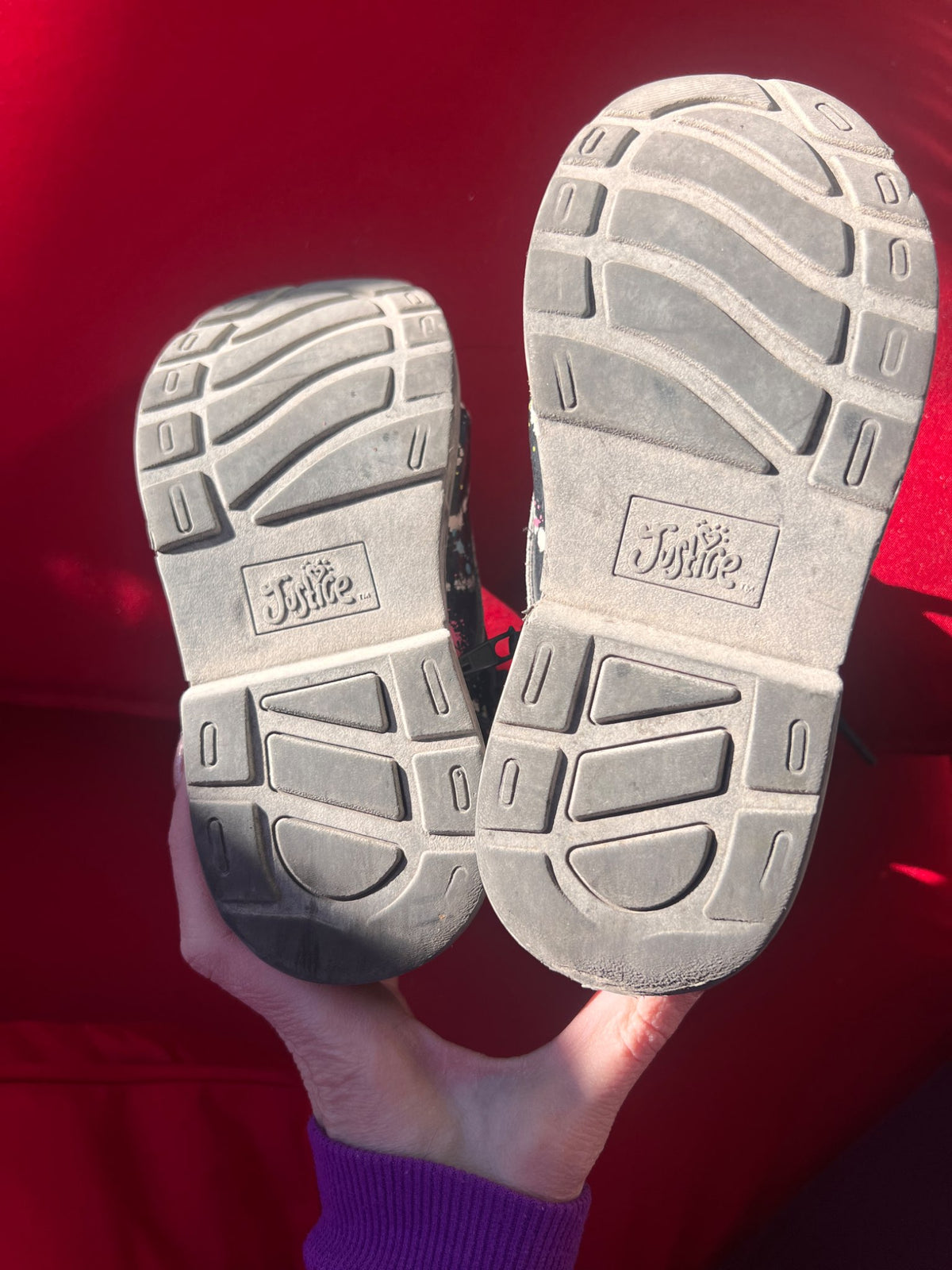 Girl’s Justice Sneakers, Shoes 13 (Kids:4-8yr)