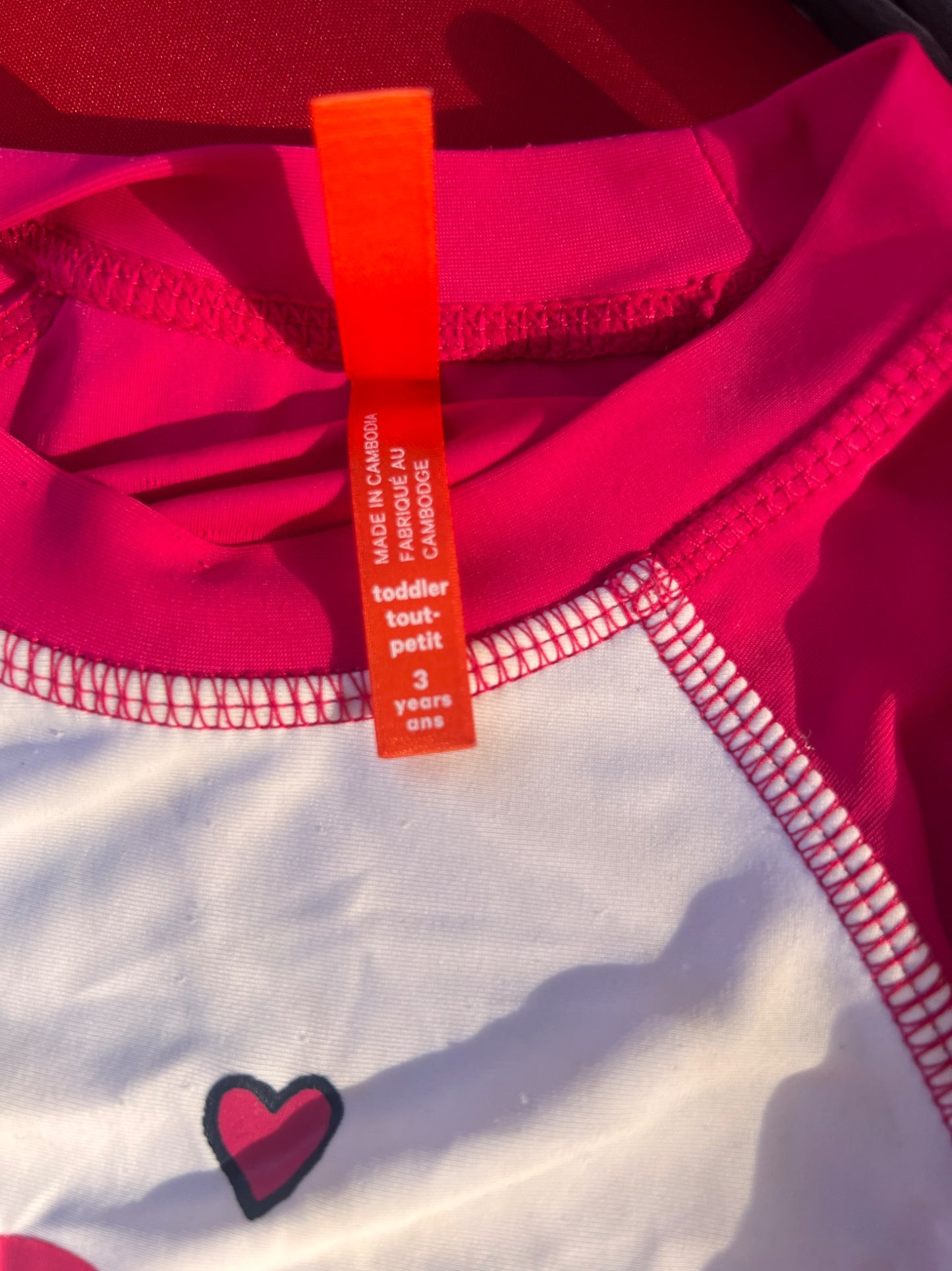 Girl’s Flamingo Swim Top, Kids 3T