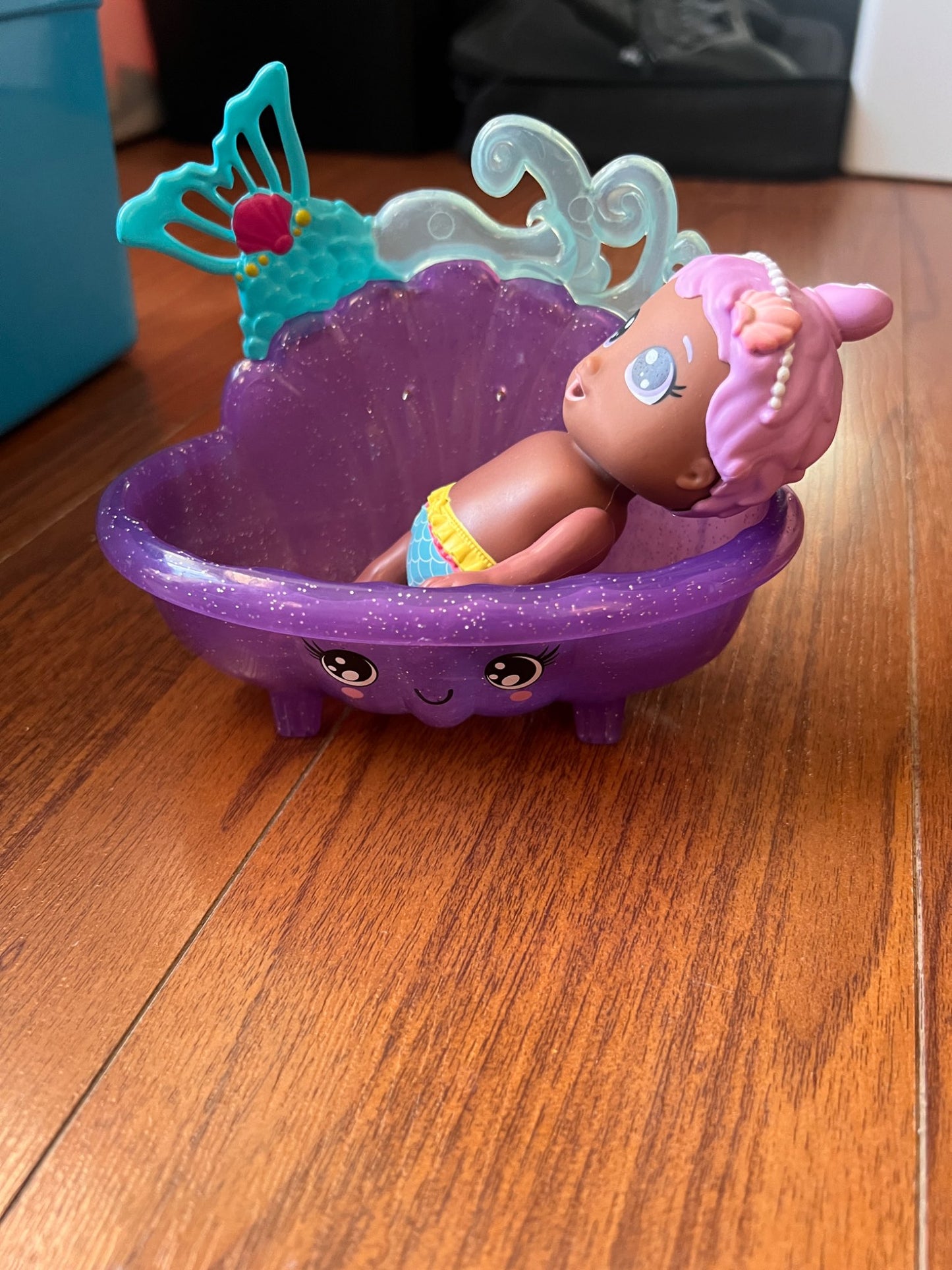 Girl’s Doll with Bath