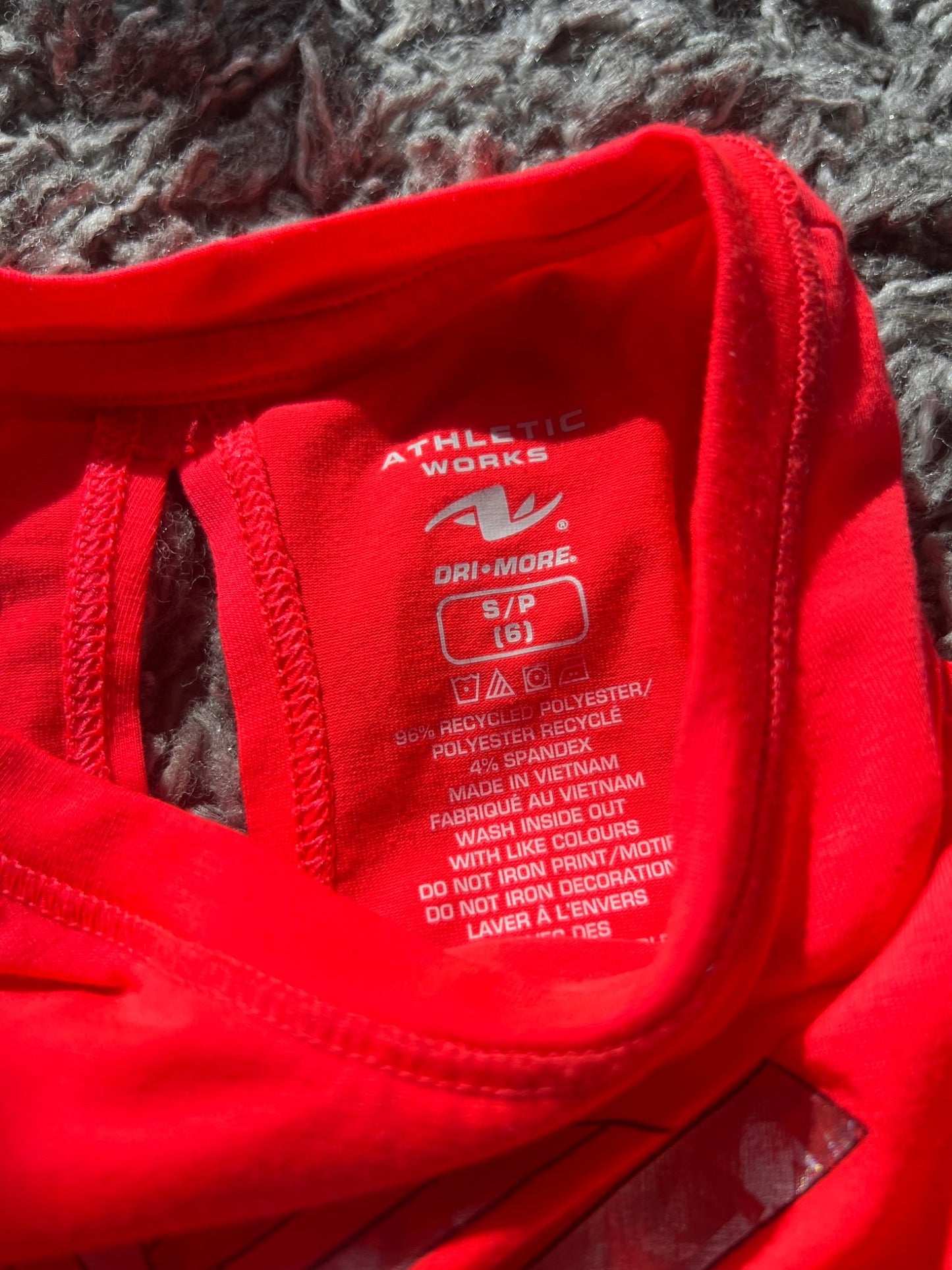 Girl’s Athletic Works Star Top , Kids 6/6X