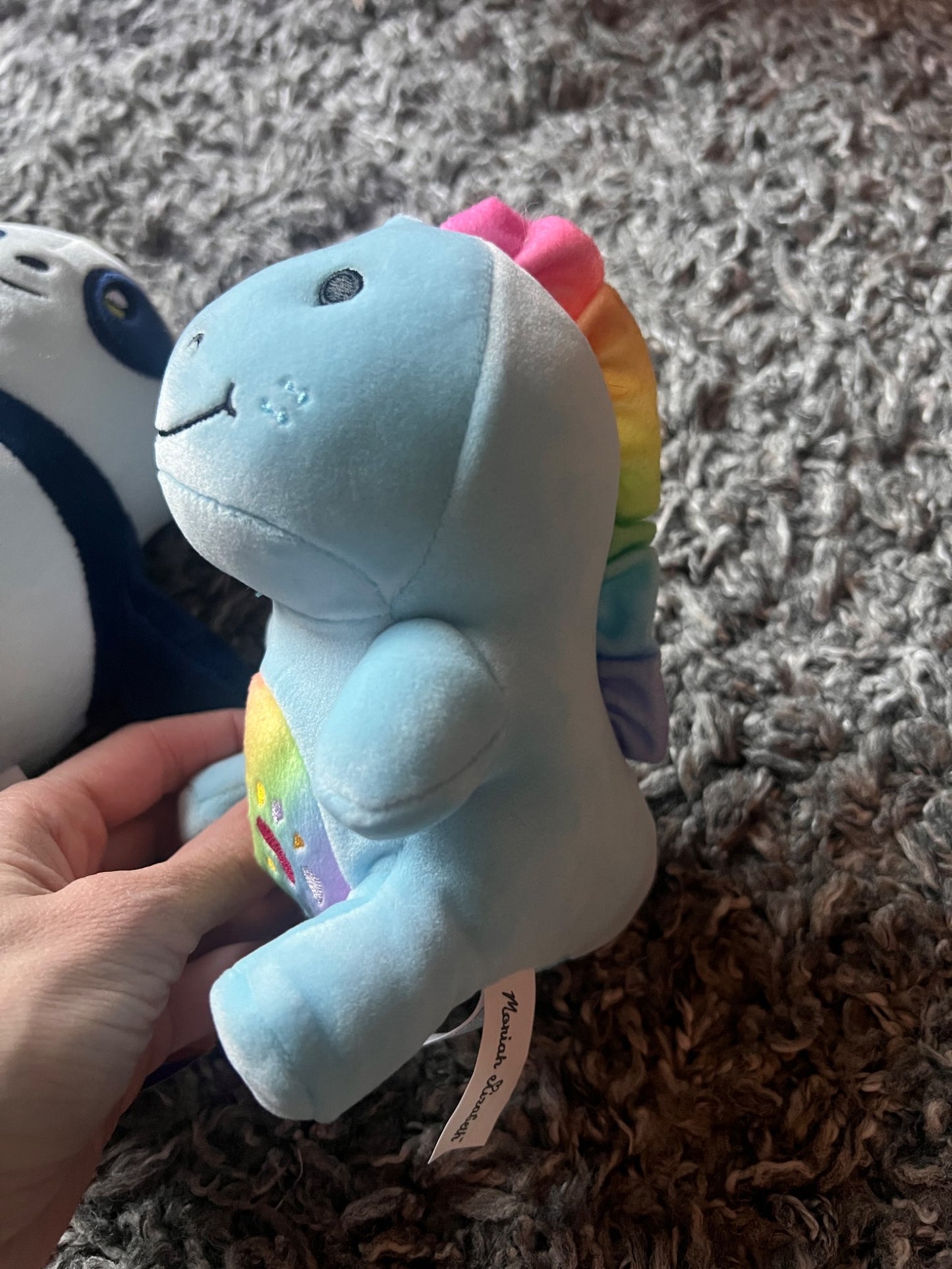 Kids Panda/Rainbow Dinosaur Stuffies