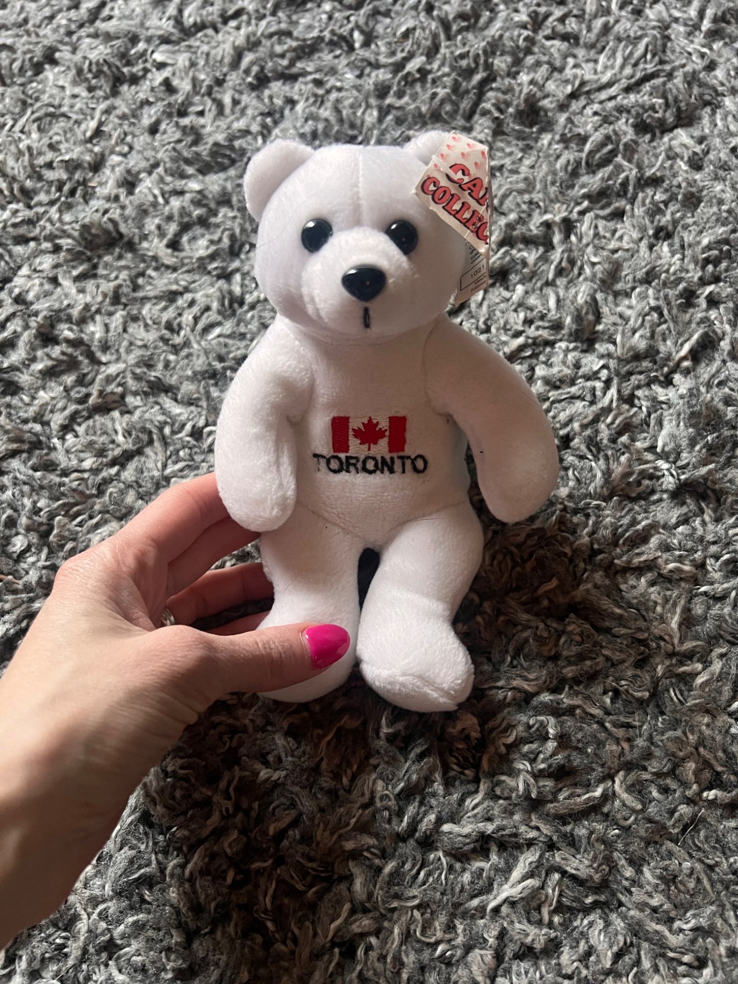 Kids Toronto Canada Polar Bear Stuffy