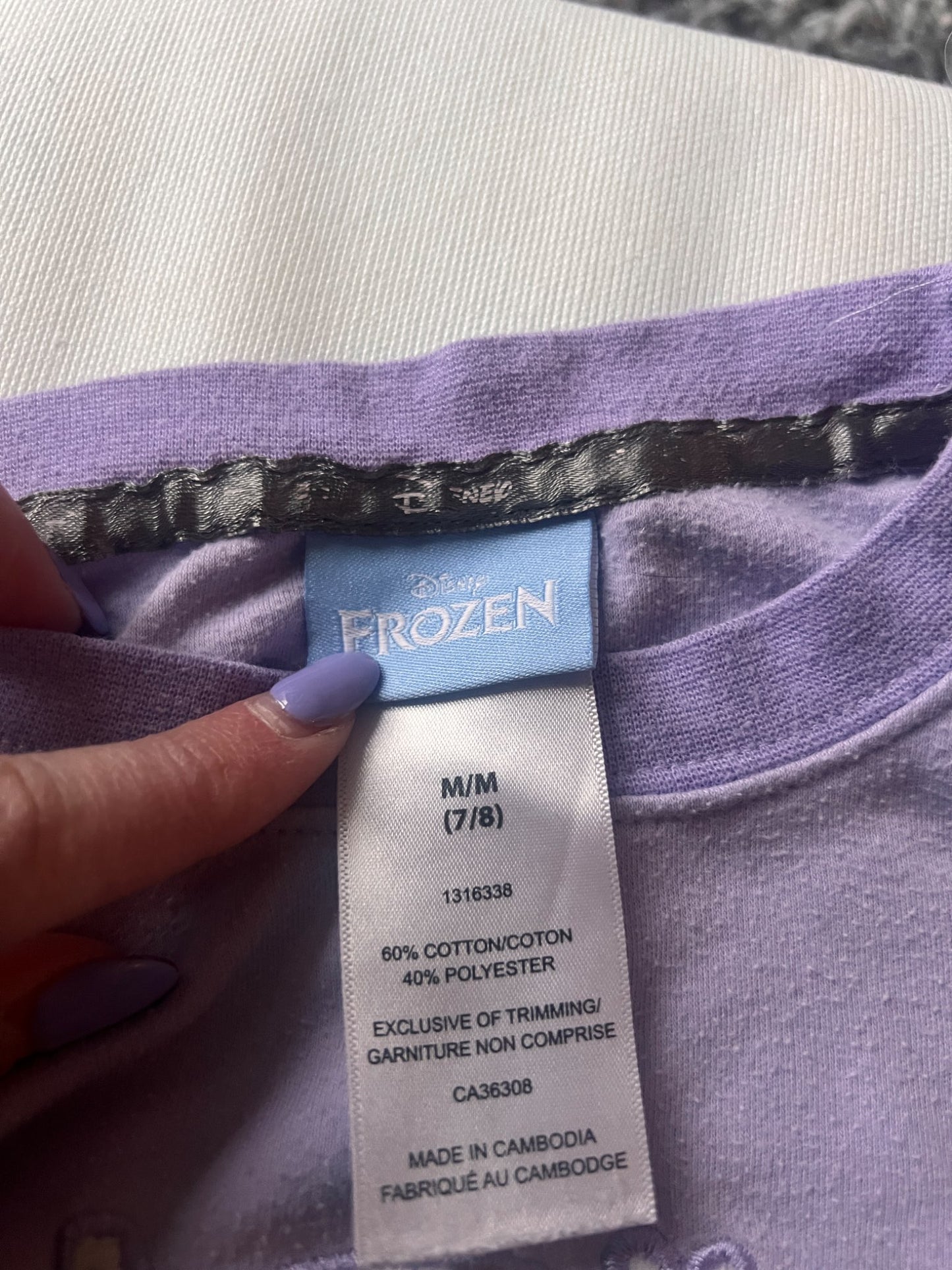 Girl’s Disney Frozen Pajamas, Kids 7