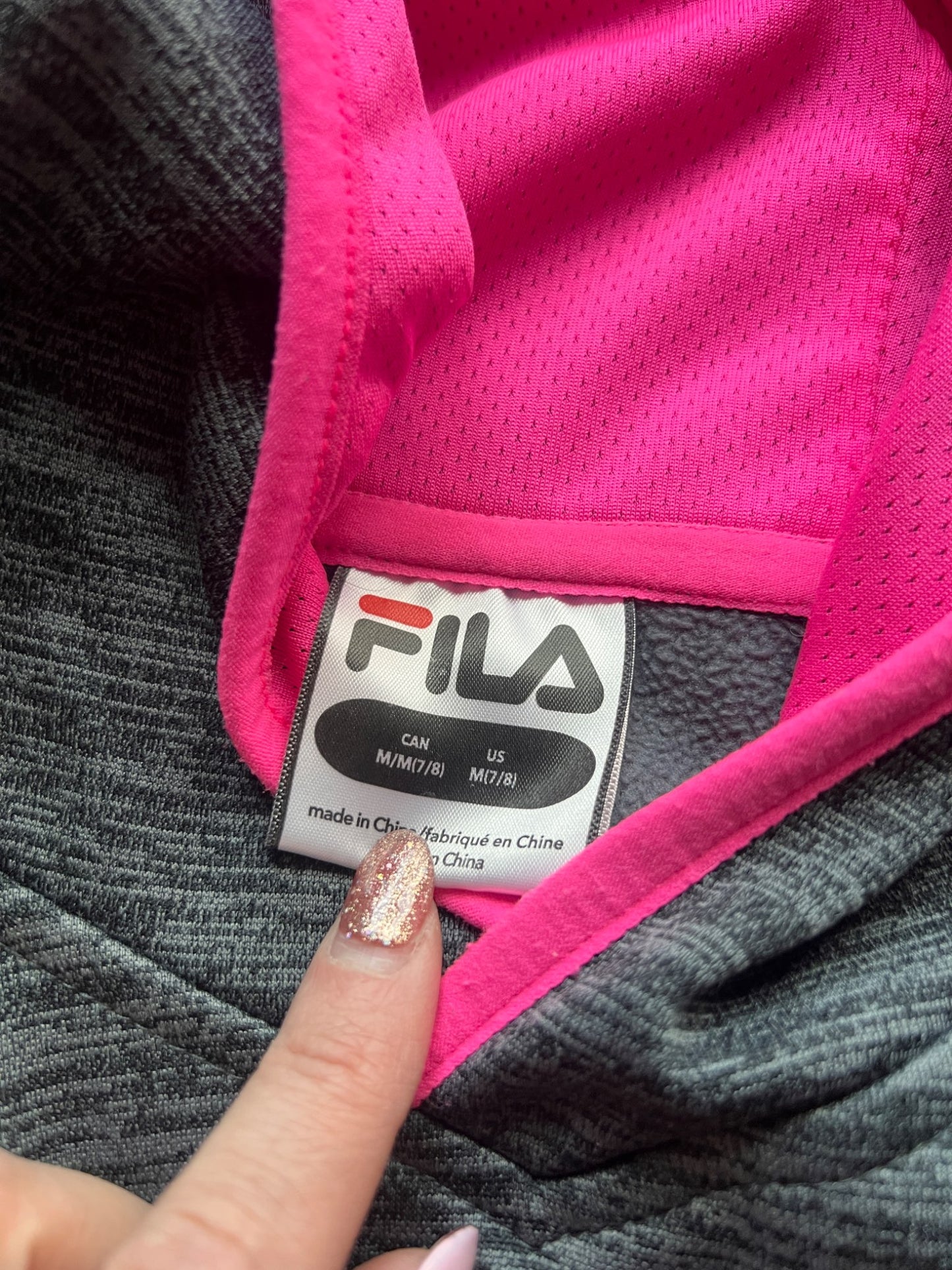 Girl’s Fila Hoodie, Kids 7