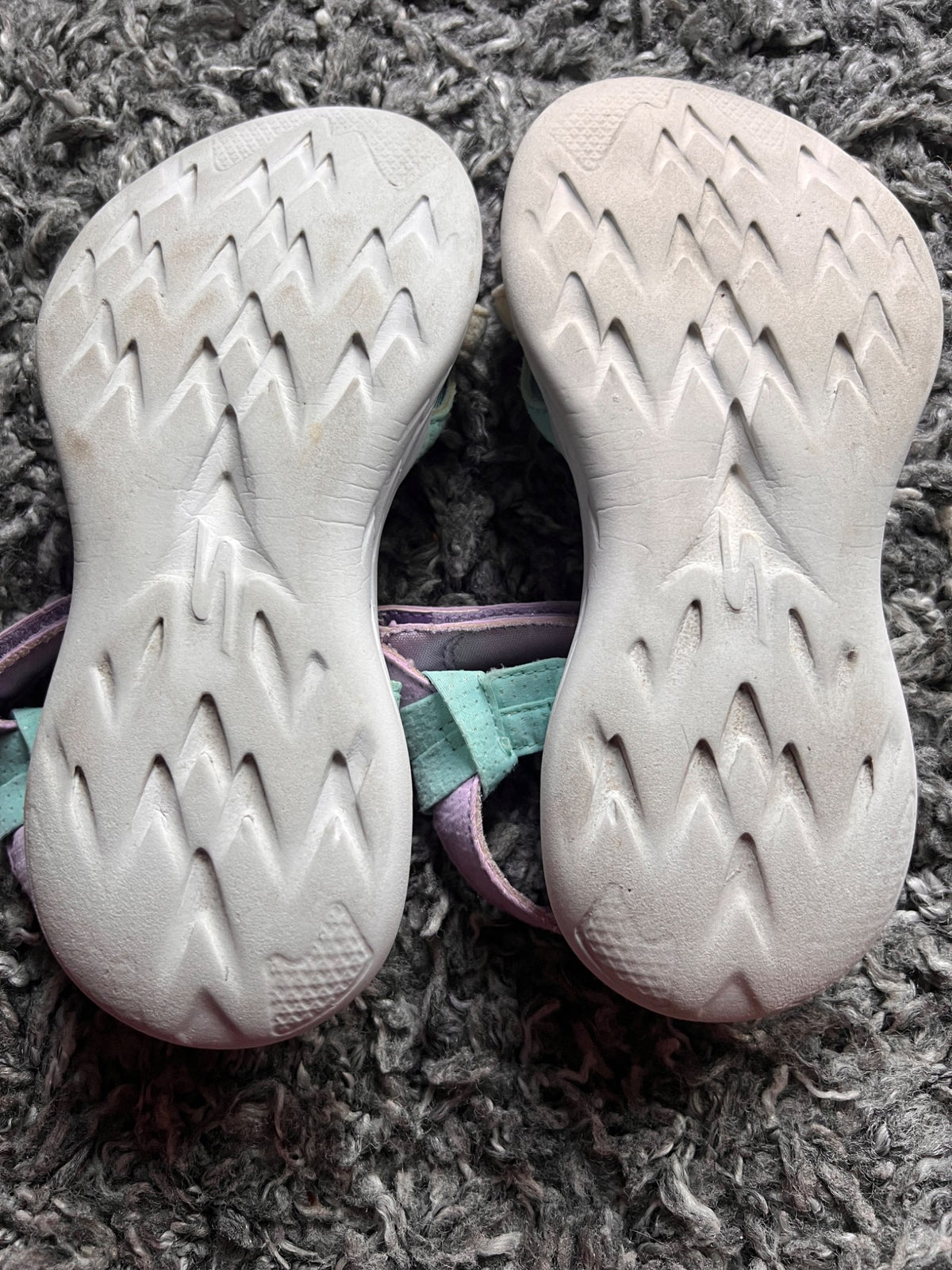 Girl’s Multi Colored Sandals , Shoes 13 (Kids:4-8yr)