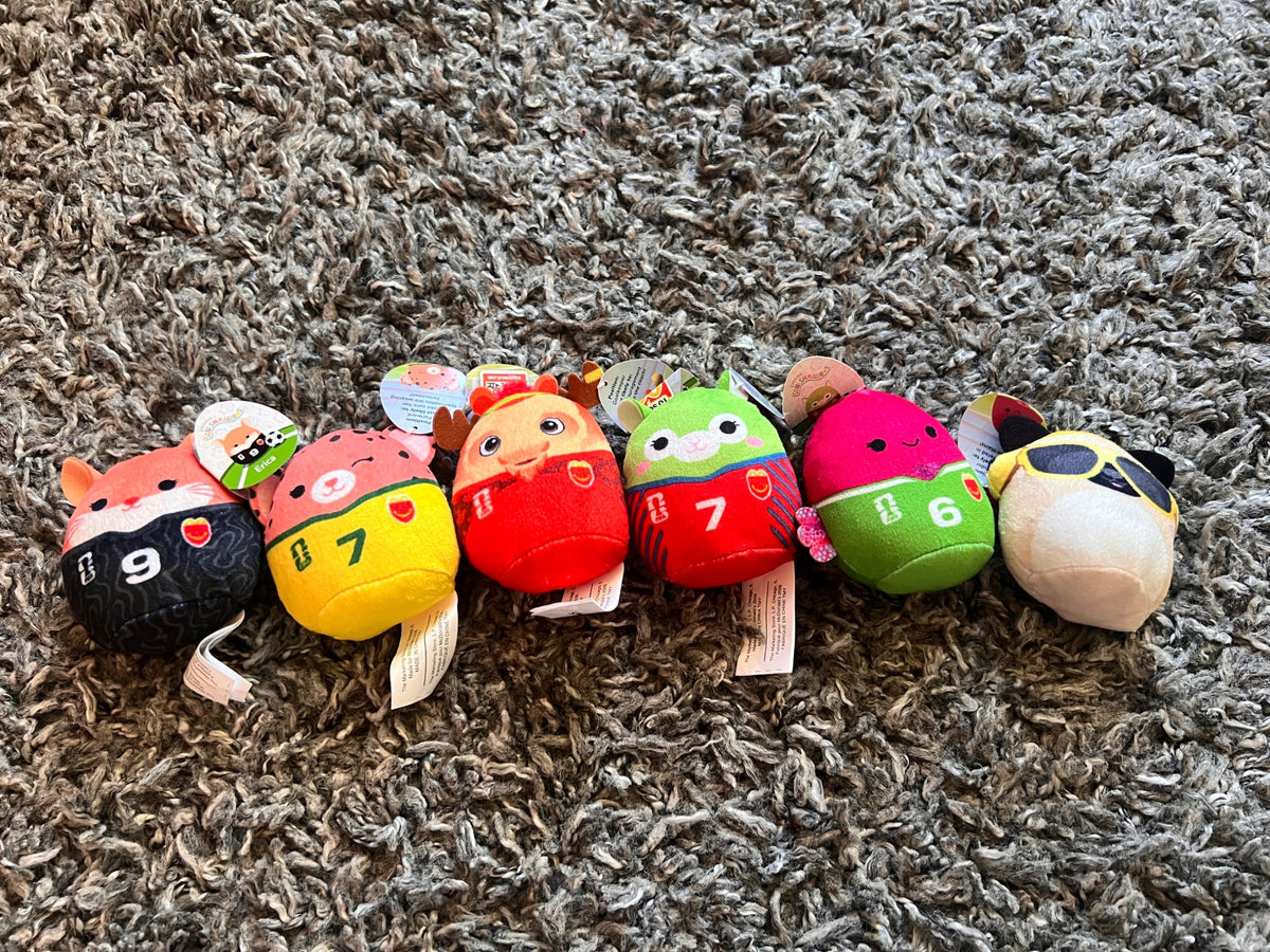 Bundle of Squishmallow Stuffie Toys
