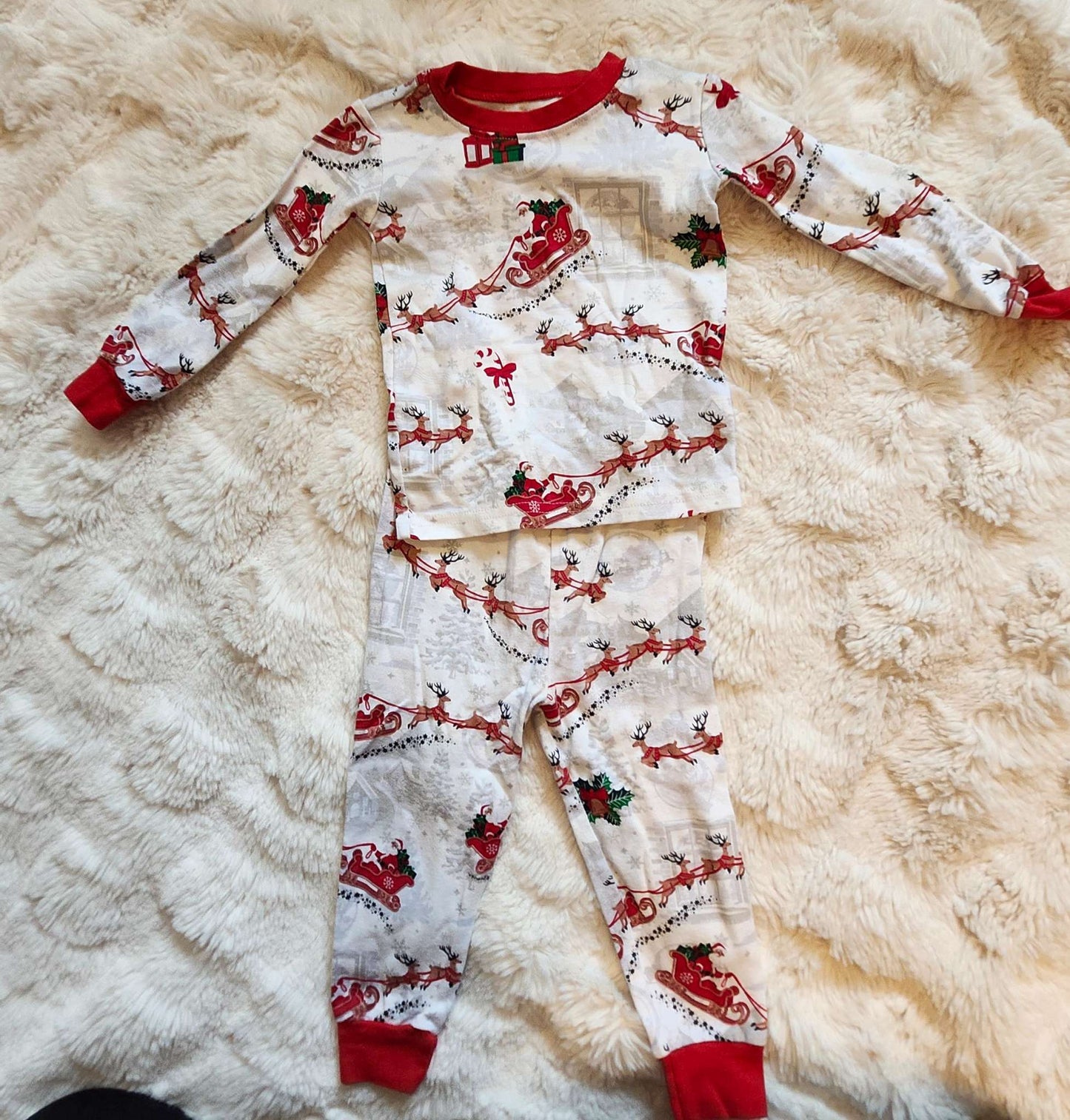 Christmas Pajama Set 18-24m, Kids 24 Month (18-24M)