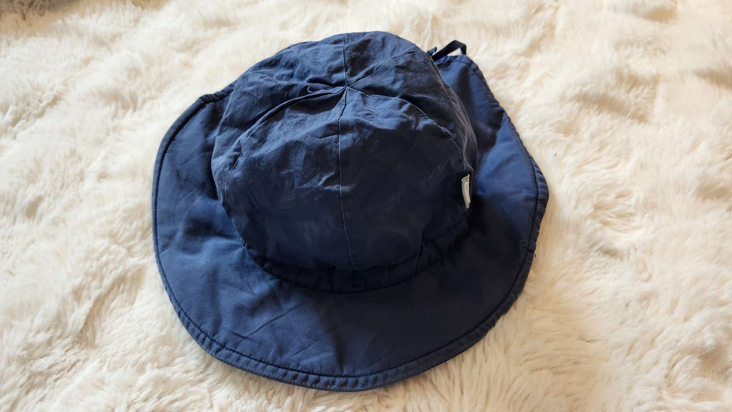 Jan&Jul Navy blue baby toddler sun hat