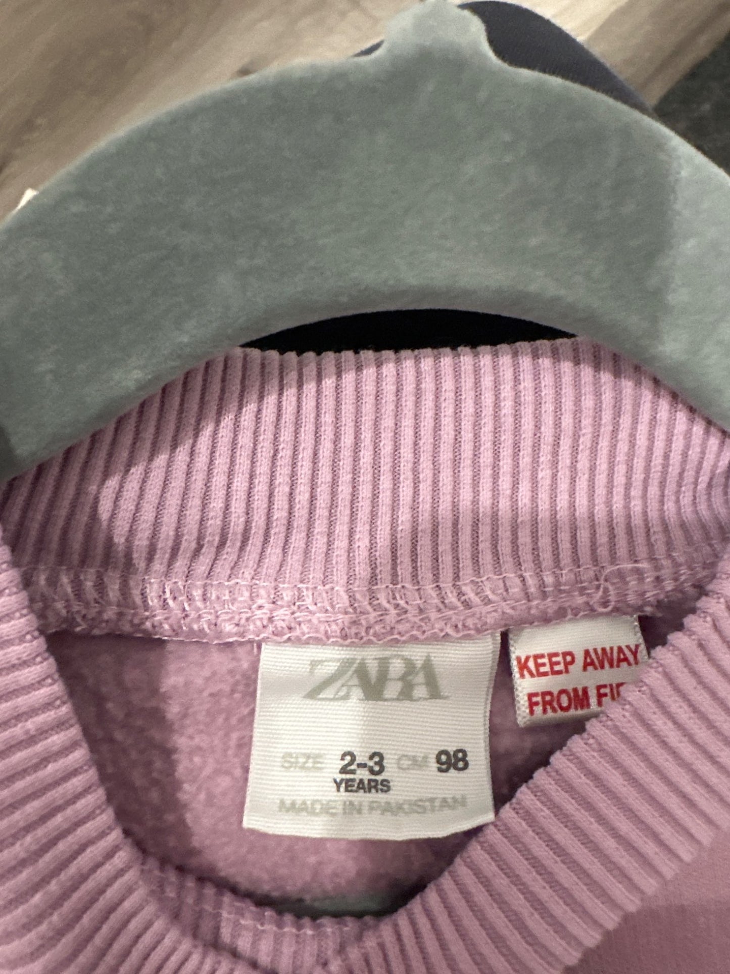 Zara Purple Sweatshirt 2-3 years, Kids 2T