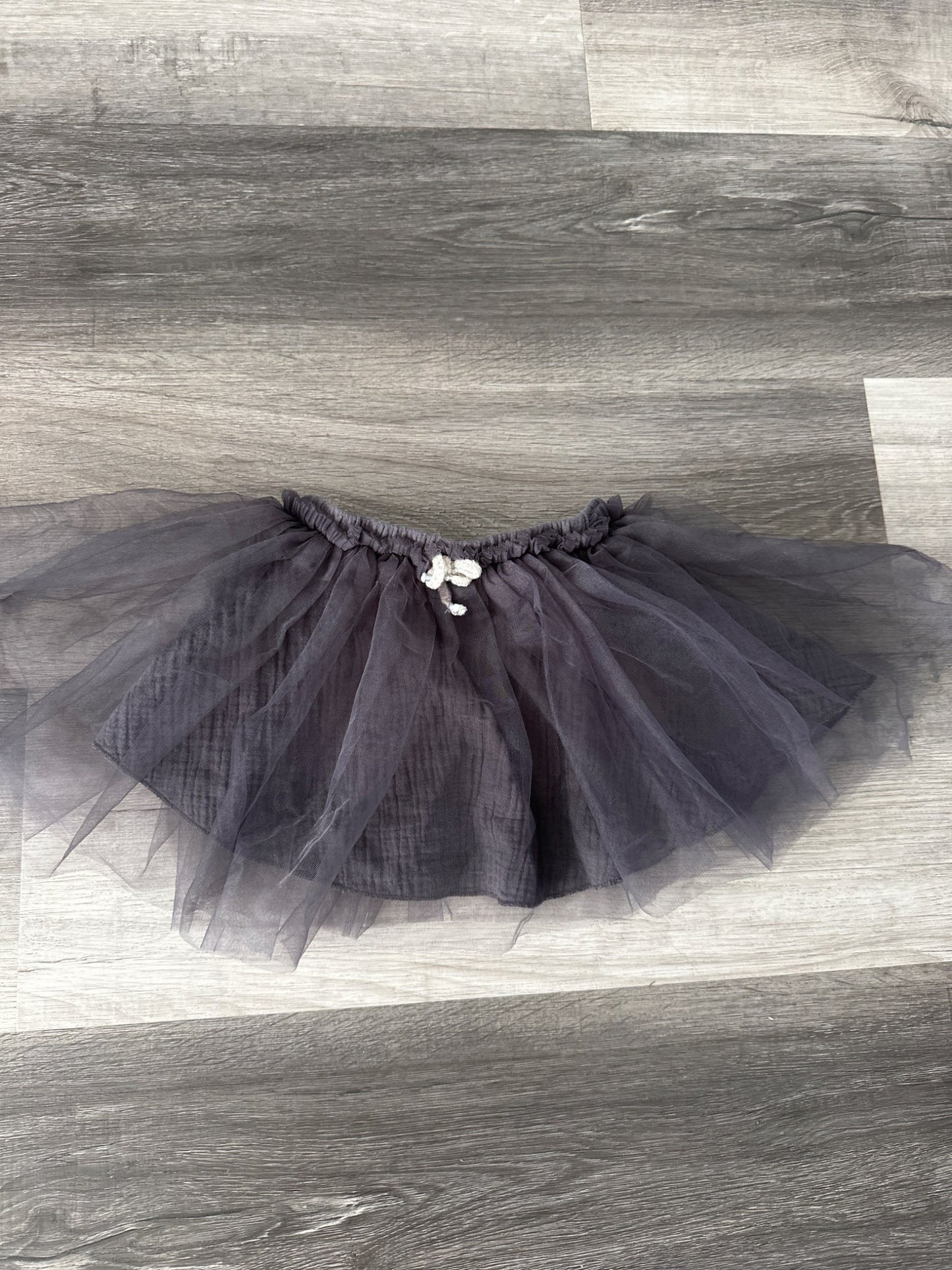 Zara grey tulle skirt 9-12months , Kids 12 Month (9-12M)