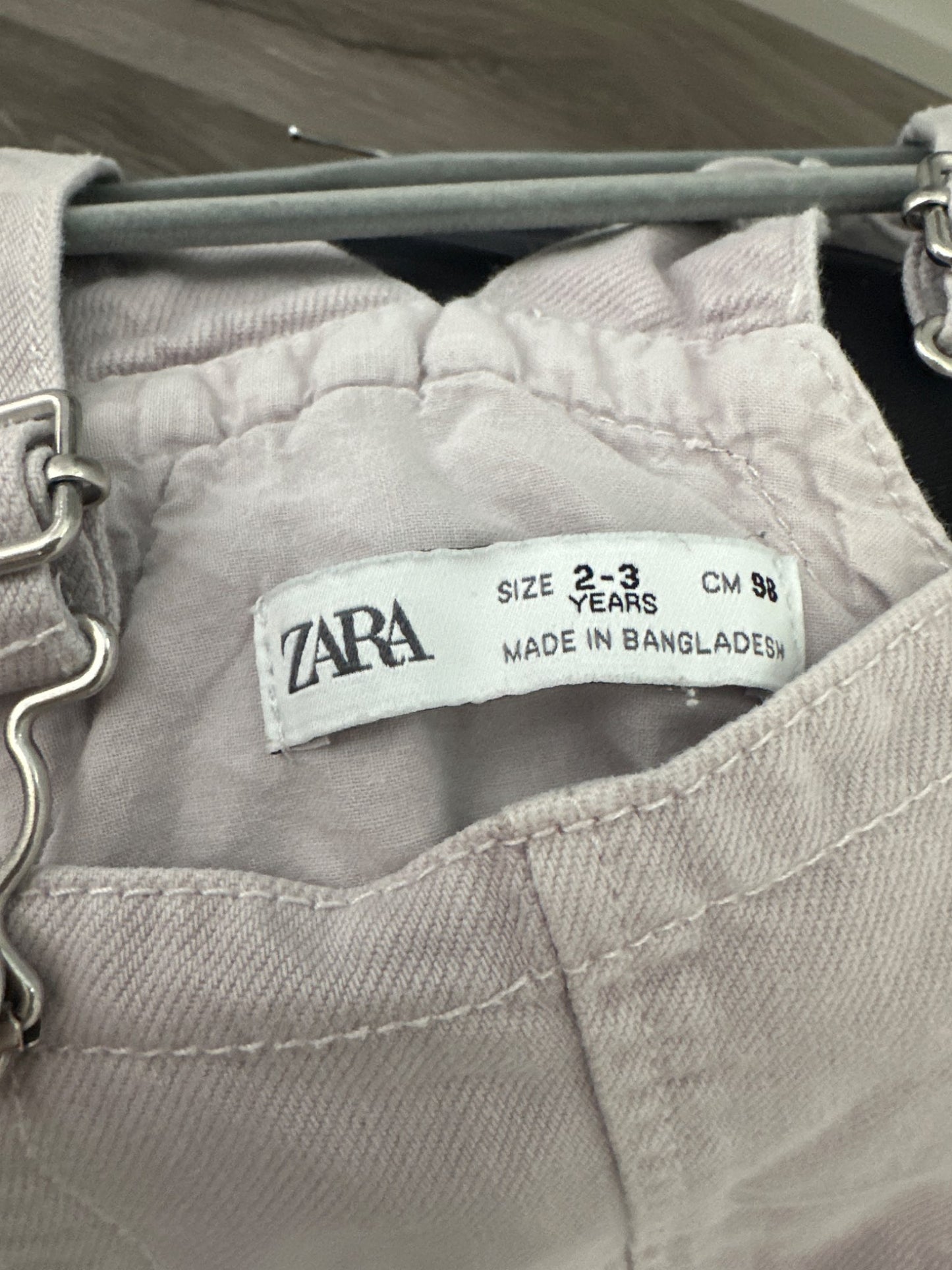 Zara purple overalls 2-3 year, Kids 2T