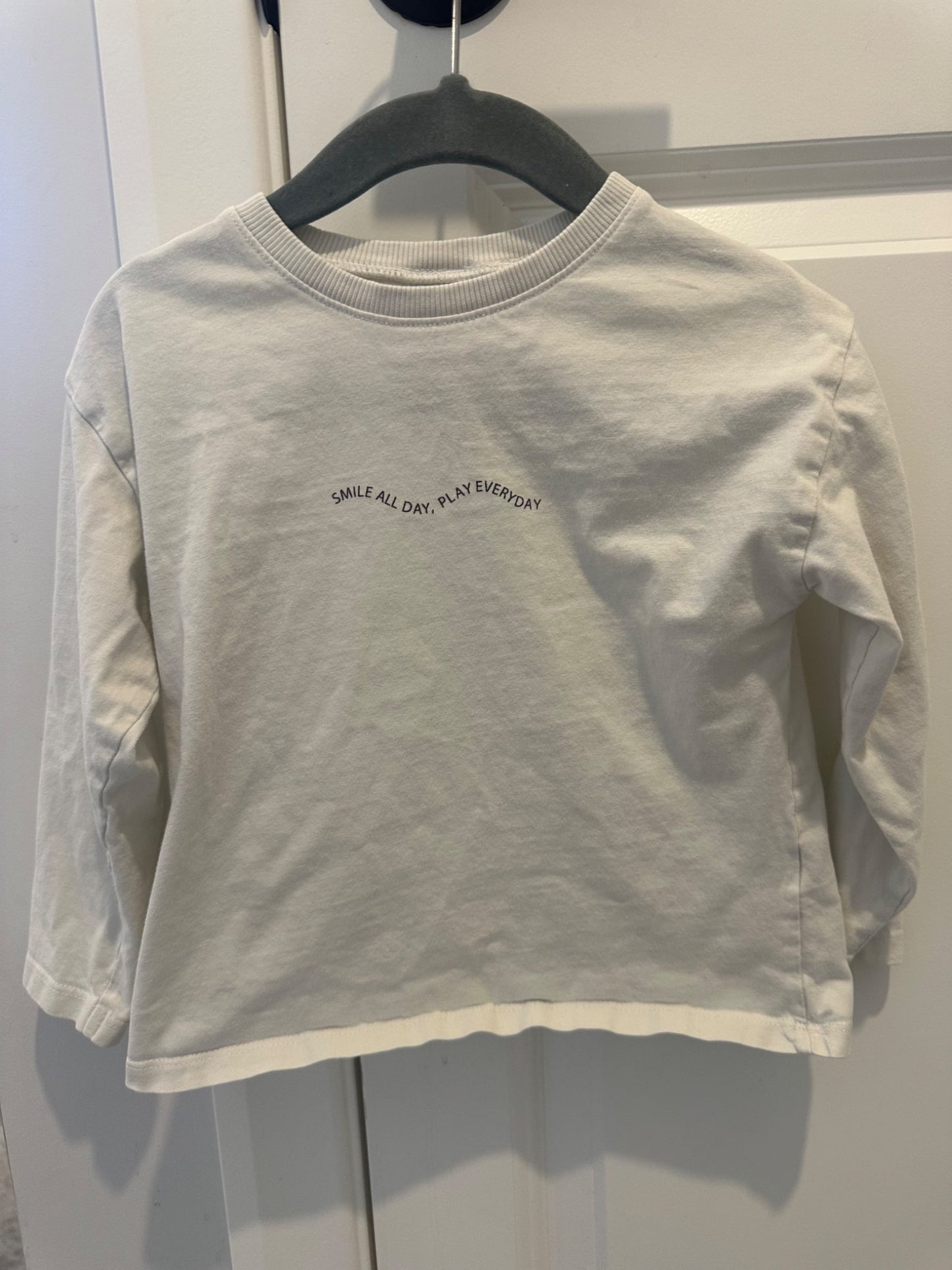 Zara Long Sleeve Graphic Tee 2-3 Year, Kids 2T