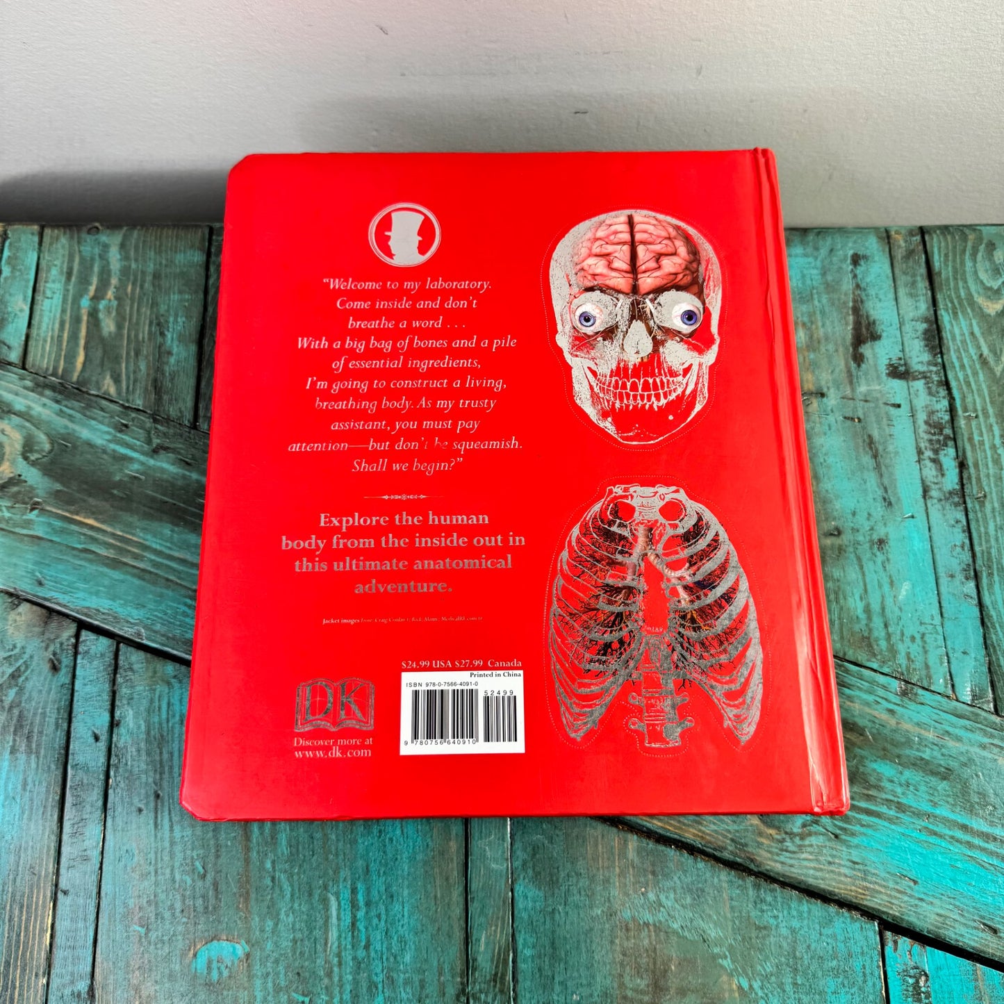 Dr Frankensteins Human Body Book Hardcover Large