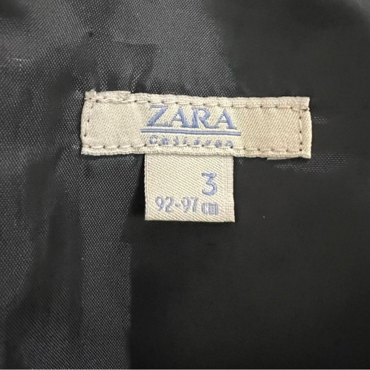 Zara Grey Wool Blend Dress Size 3, Kids 3T