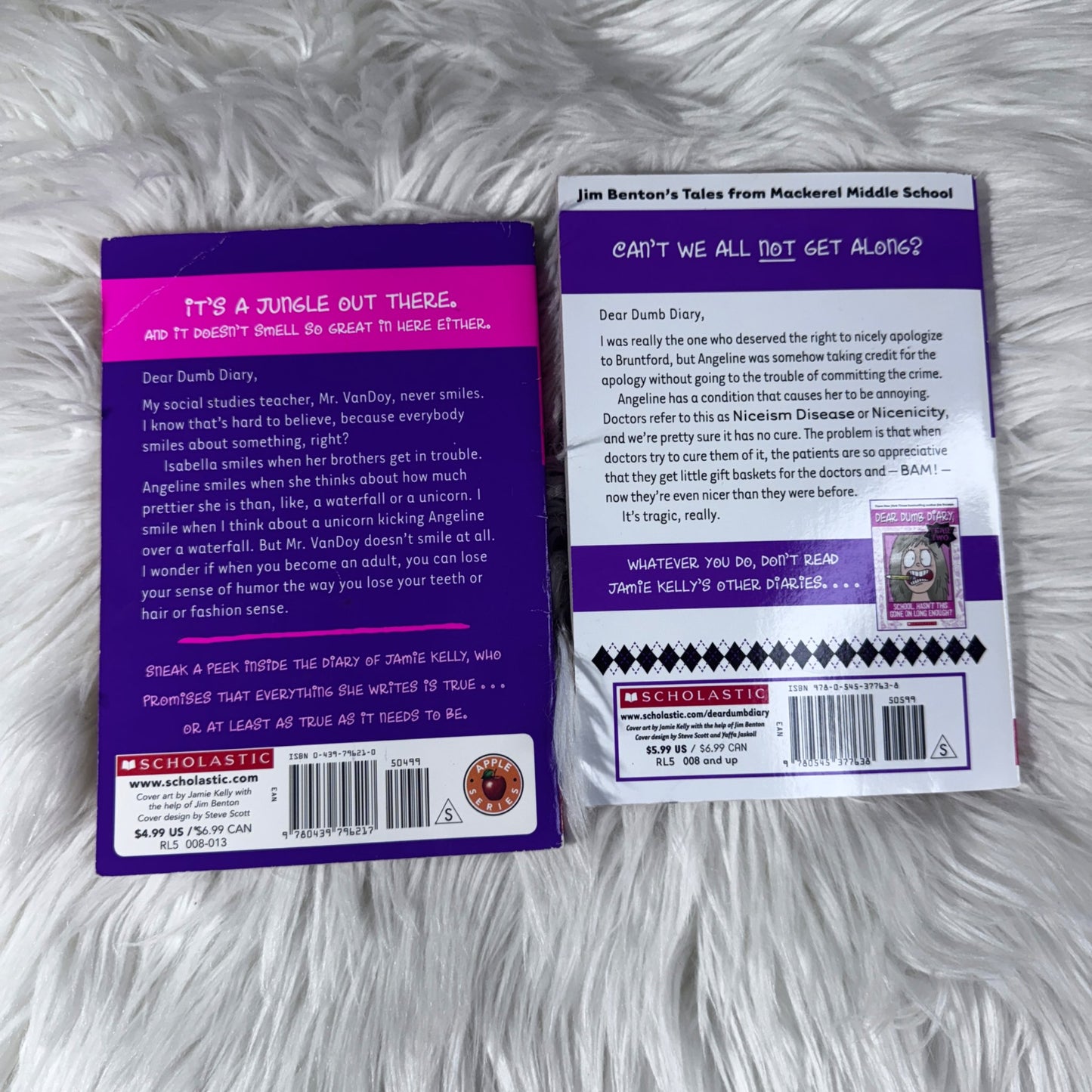 Dear Dumb Diary Set of 2