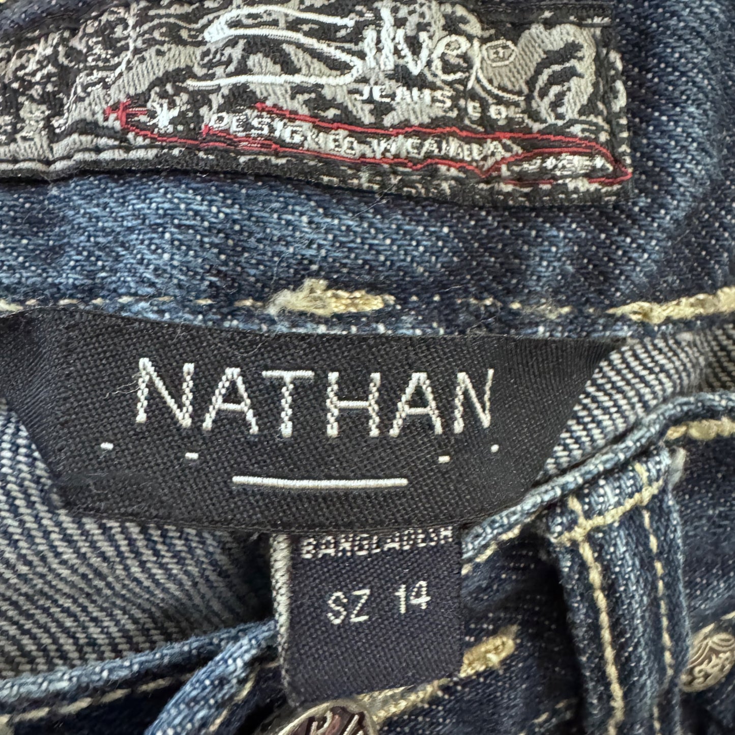 Size 14 Silver Jeans Nathan Jeans, Kids 12 & 14 (large)