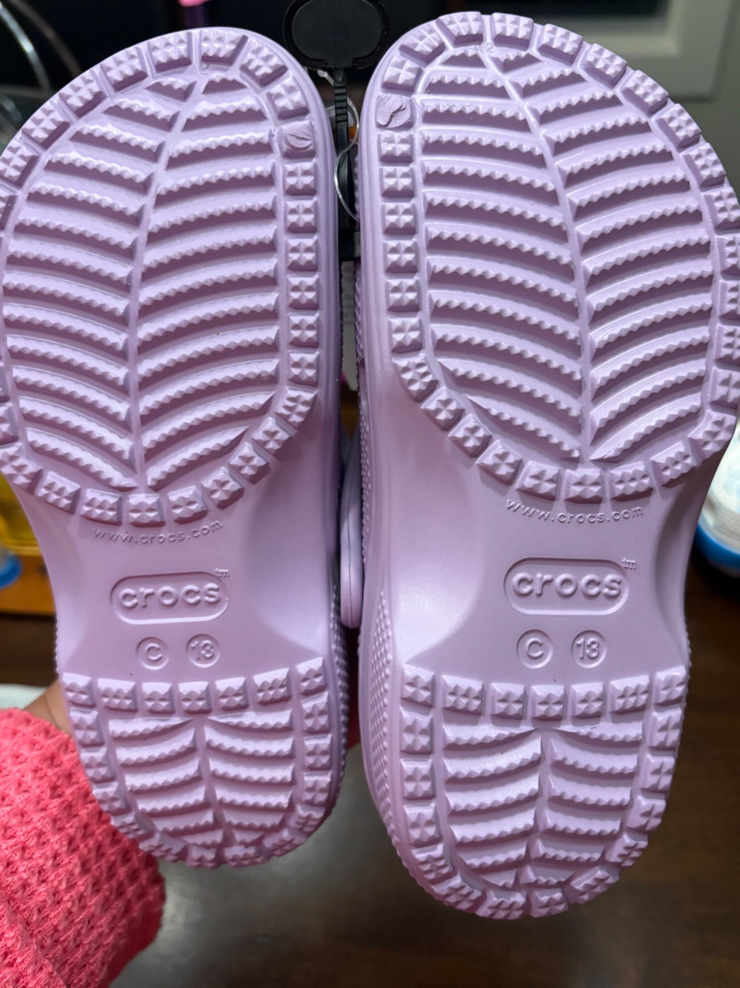 Child classic Crocs-lavender, Shoes 13 (Kids:4-8yr)