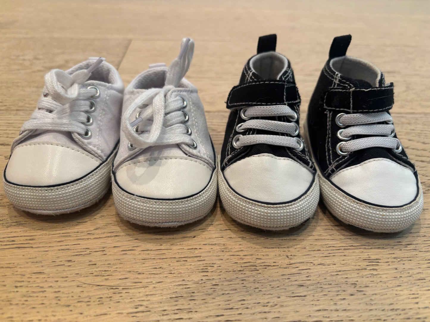 2 pairs, size 1 baby shoes , Shoes 1 (Baby: 0-12 mth)