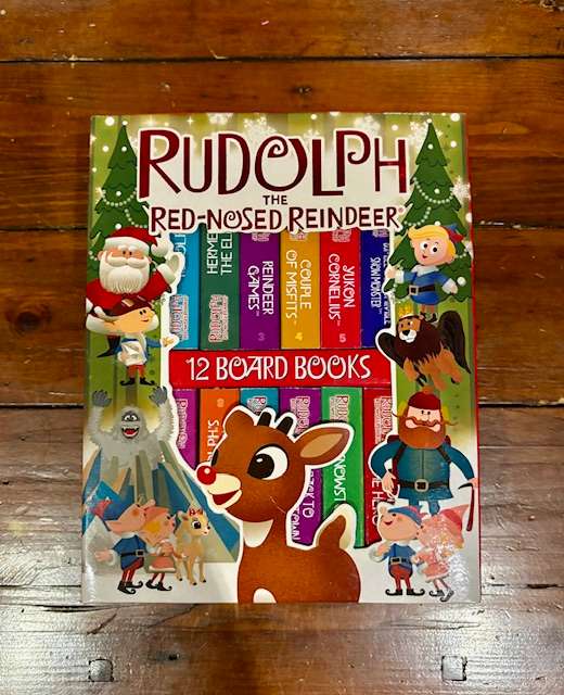 Rudolph The Red Nose Reindeer® Book Block Library