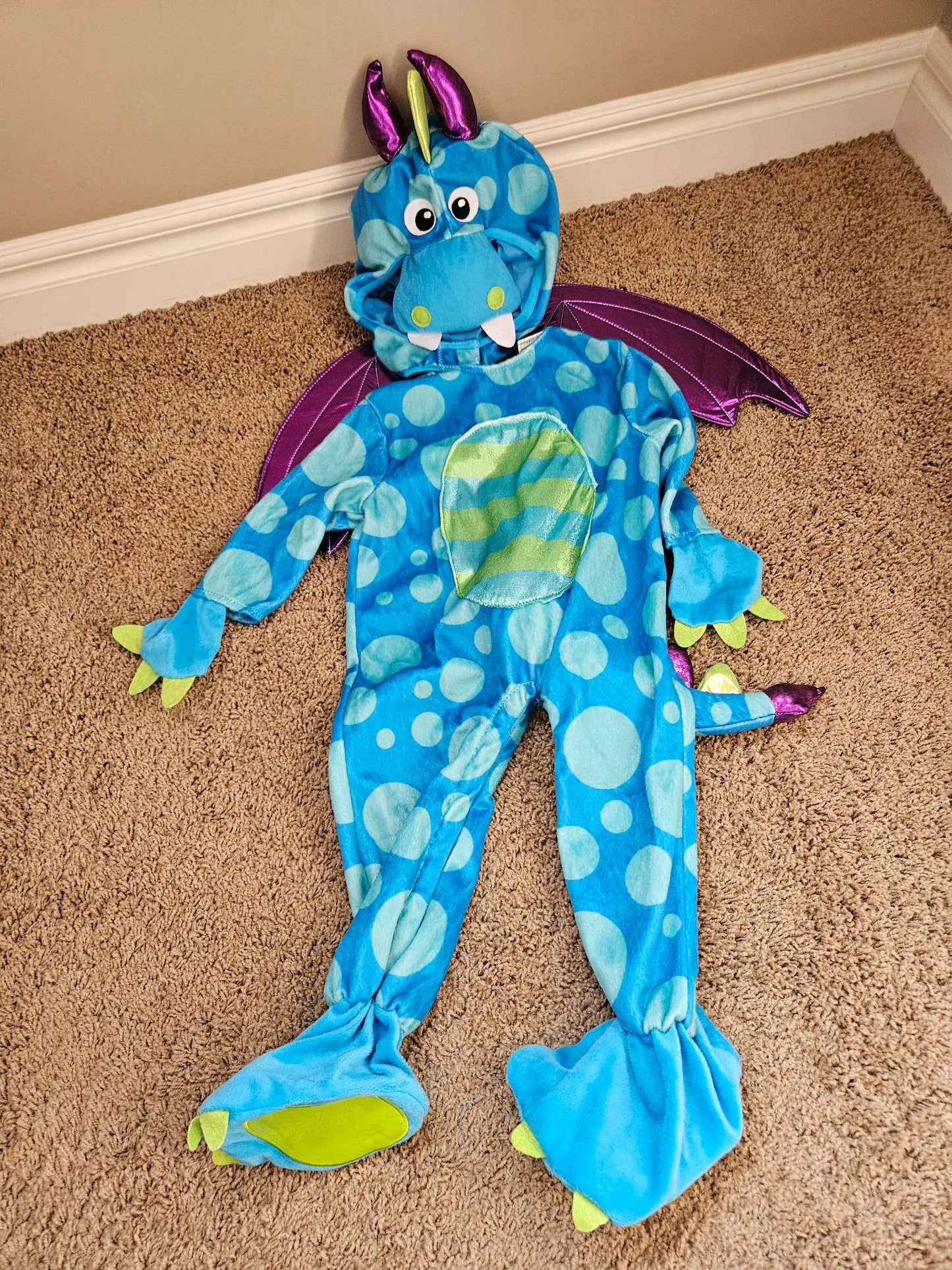 Dragon Costume , Kids 9 Month (6-9M)