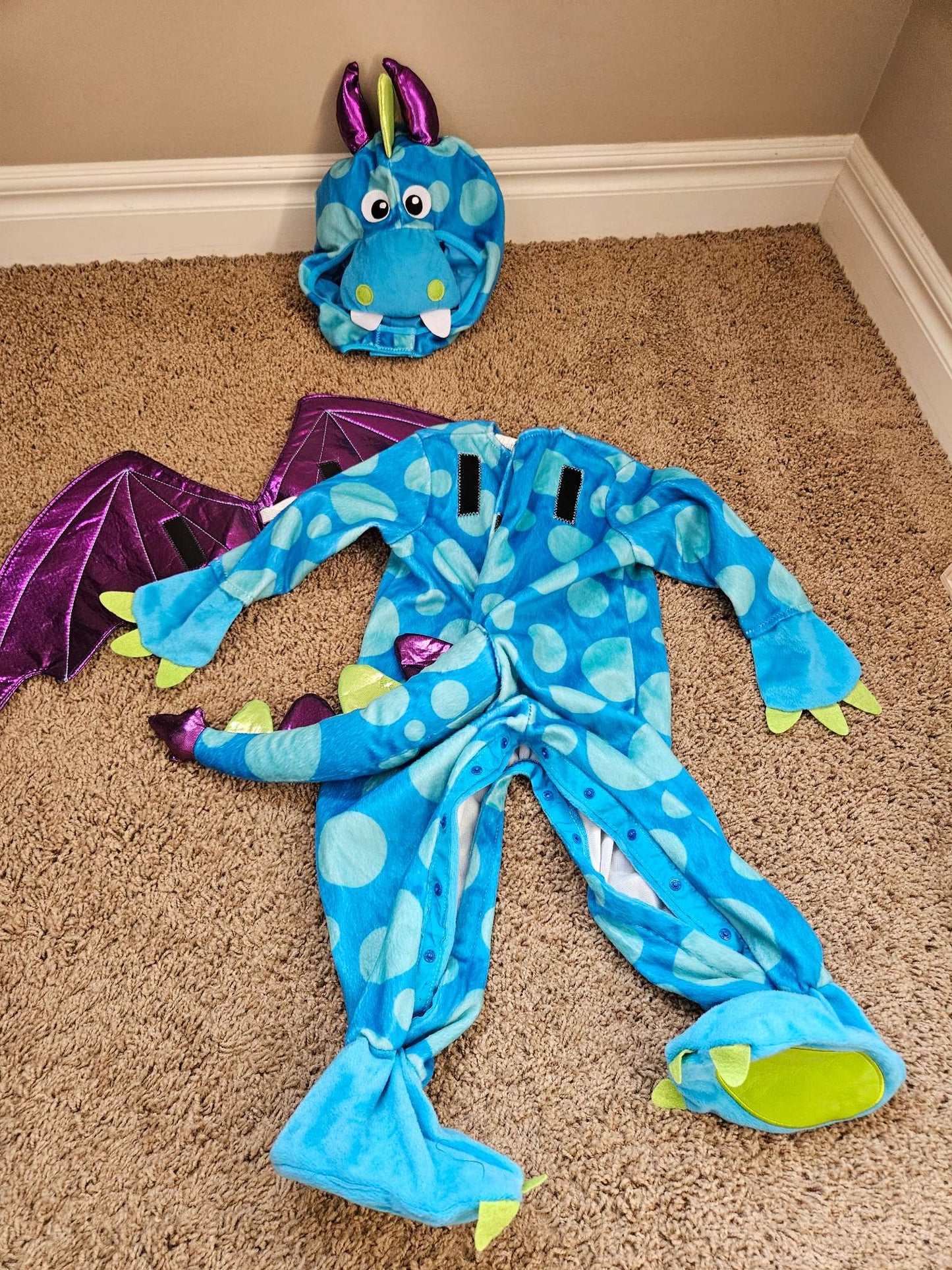 Dragon Costume , Kids 9 Month (6-9M)