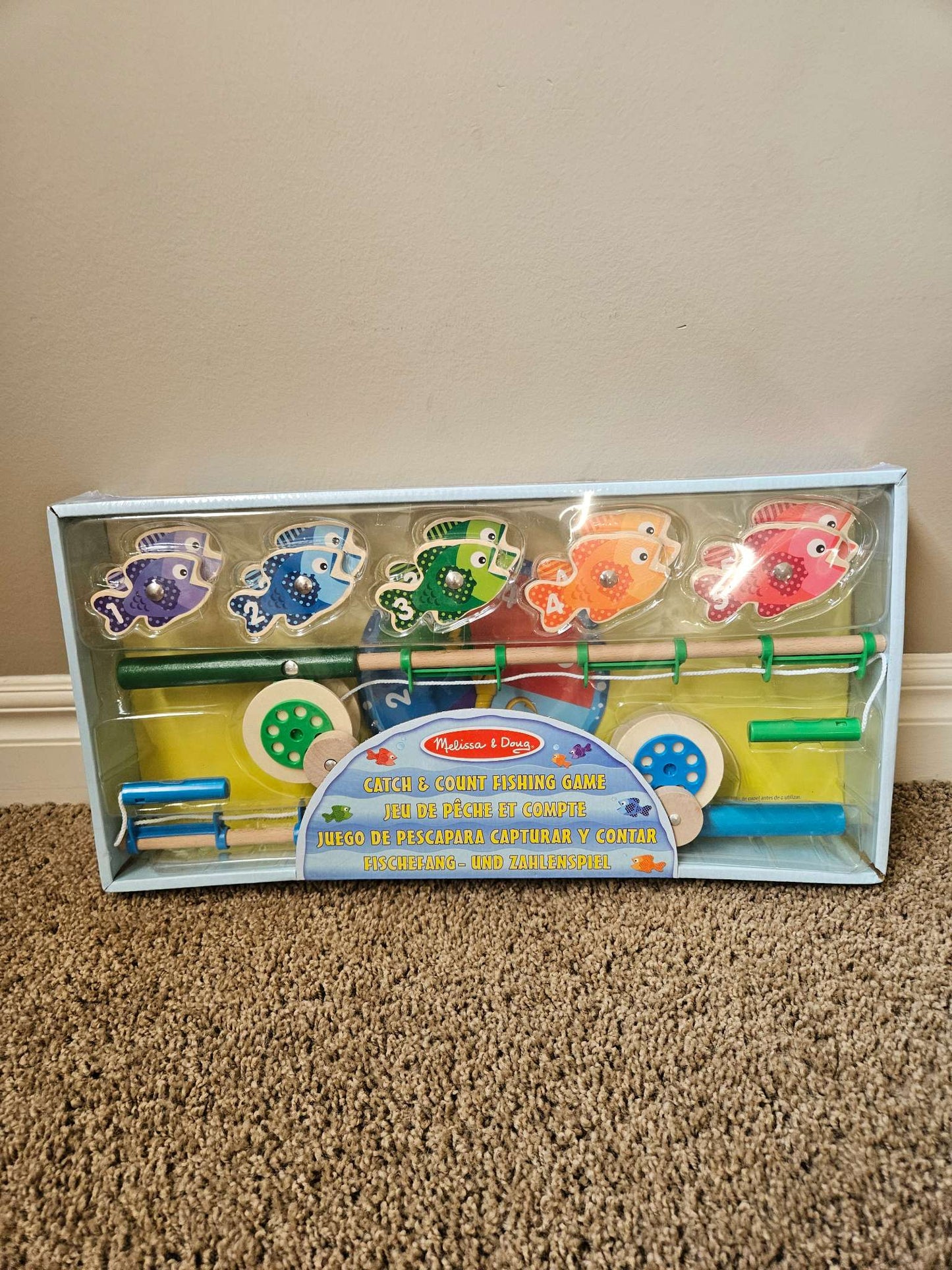 Melissa & Doug - Catch & Count Fishing Game