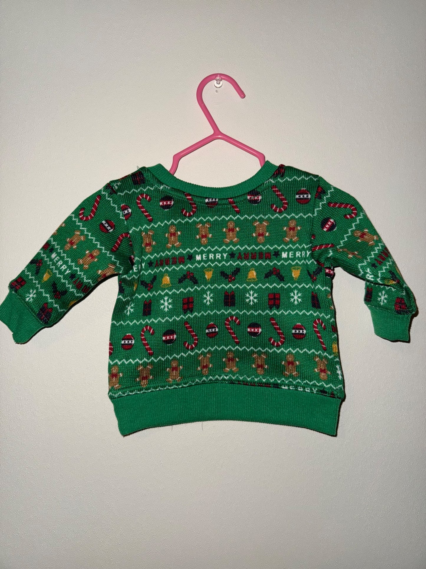 0-3M Ugly Christmas Sweater, Kids 3 Month (0-3M)