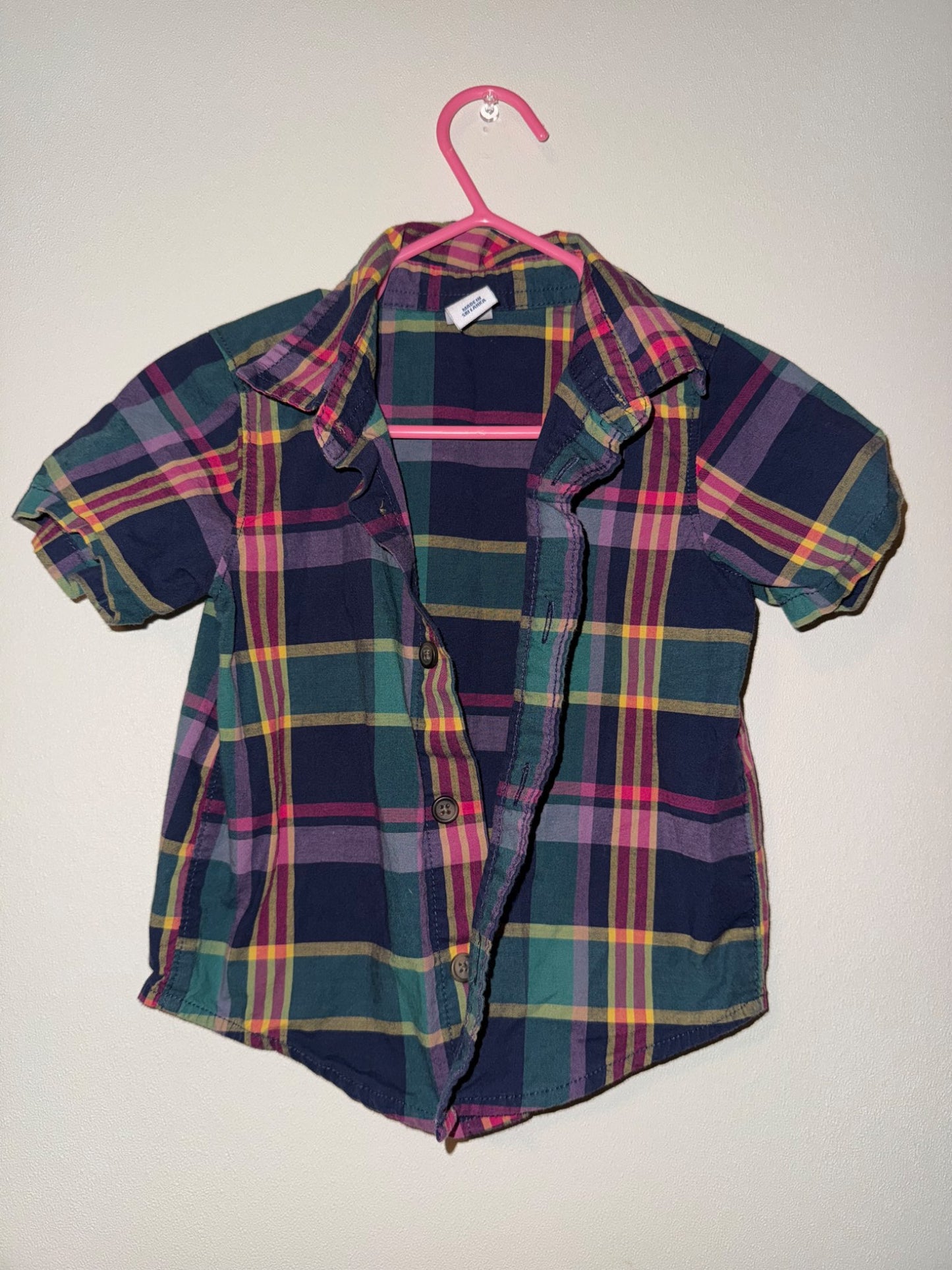 12-18M Boy’s Plaid Shirts, Kids 18 Month (12-18M)