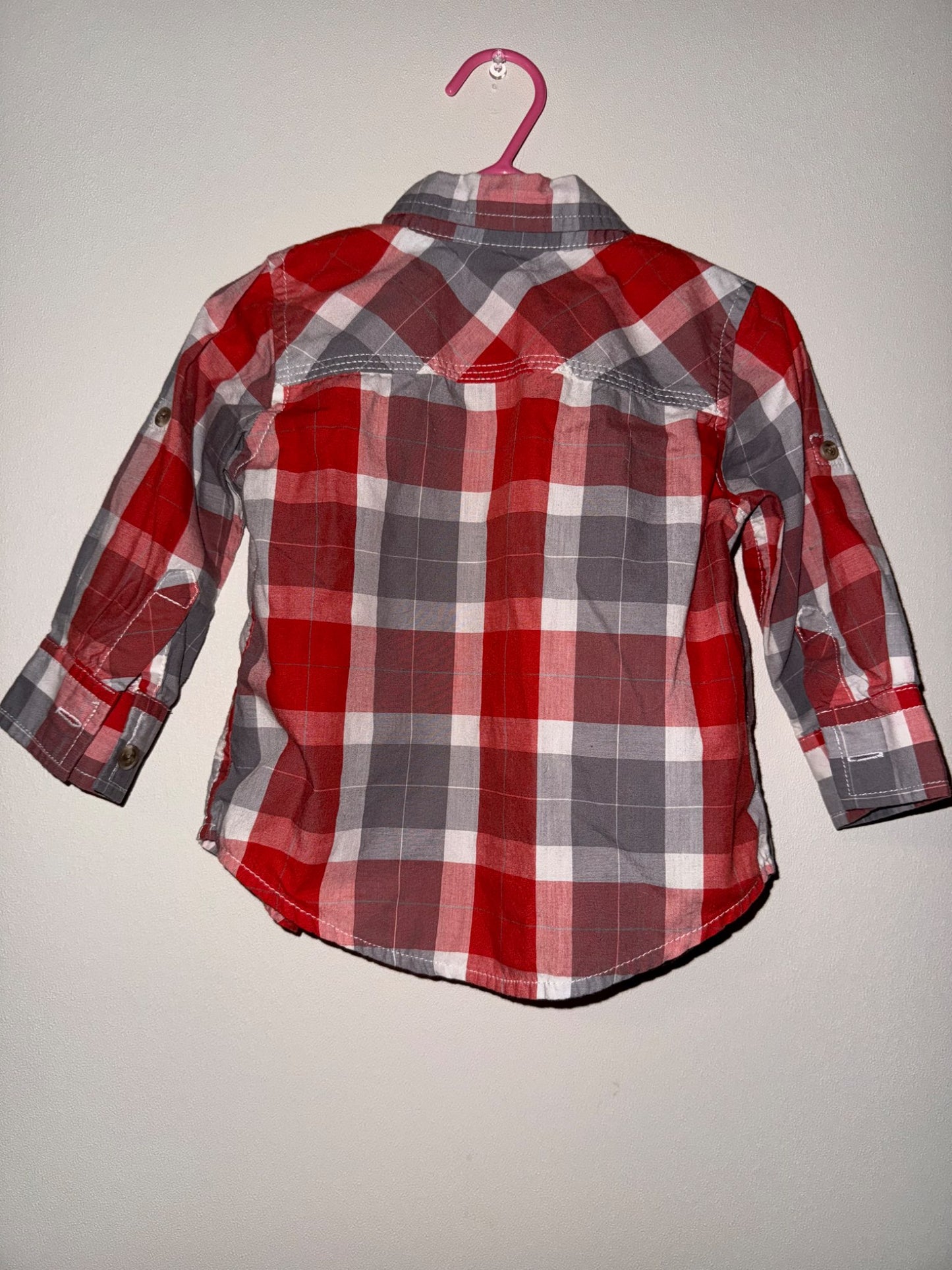 12-18M Boy’s Plaid Shirts, Kids 18 Month (12-18M)