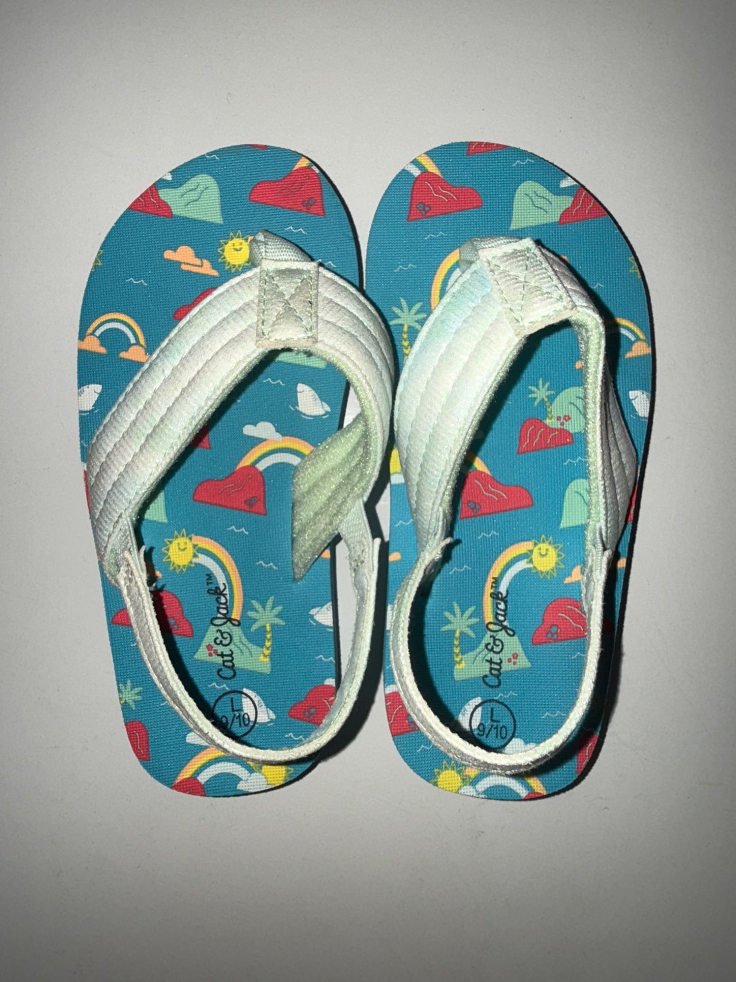 Cat & Jack Sandals EUC 9.5/10 , Shoes 9.5 (Toddler:2-4yr)