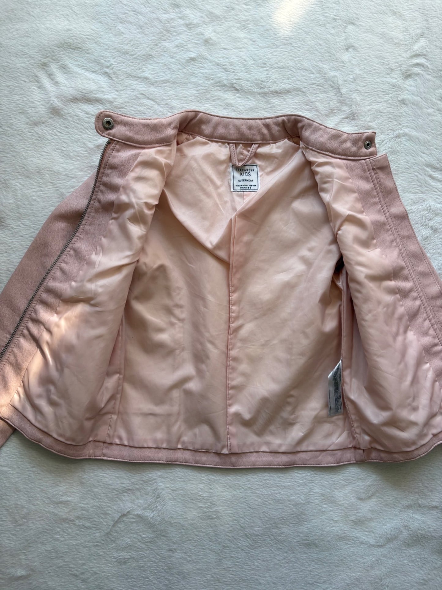 Faux leather jacket, Terra Nova, EU brand, 7-8 years, 128-132 cm, Kids 7 & 8 (small)