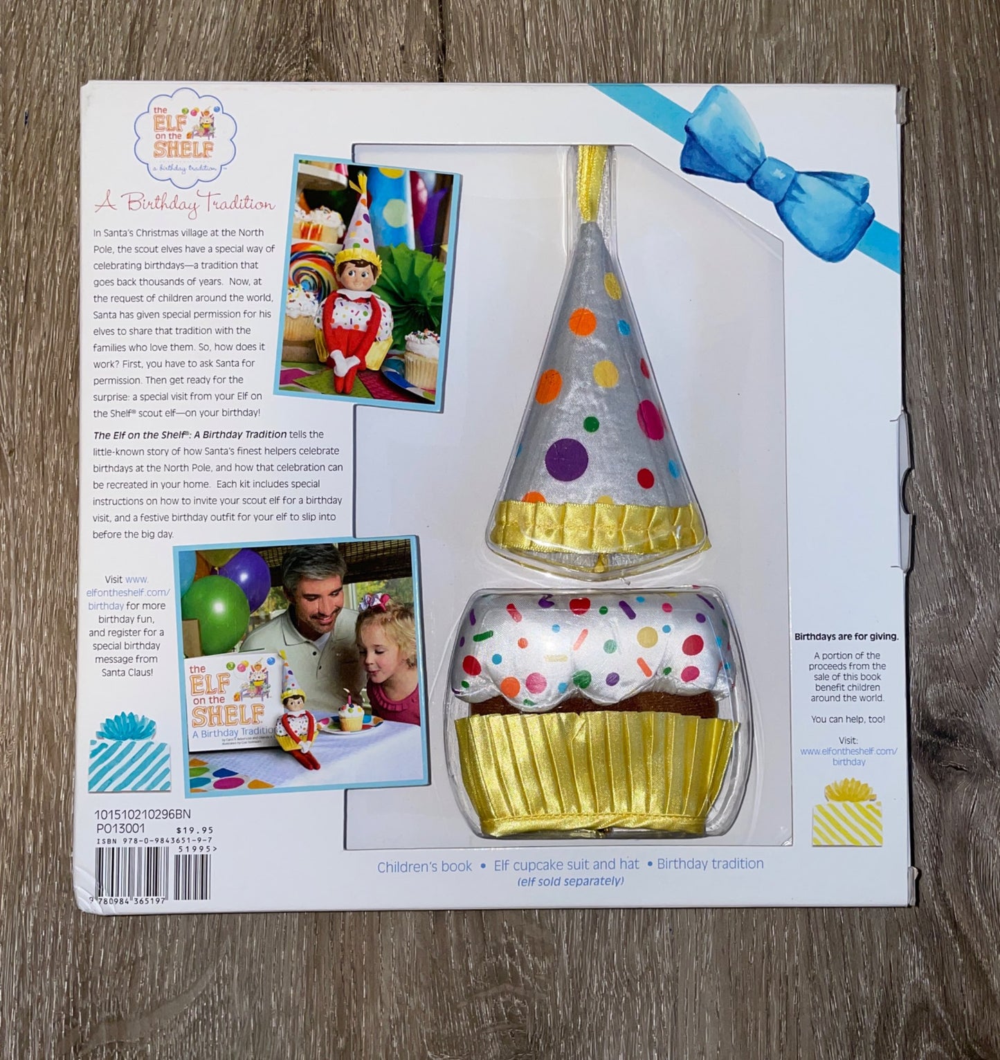 Elf on the Shelf Birthday Tradition - Brand New