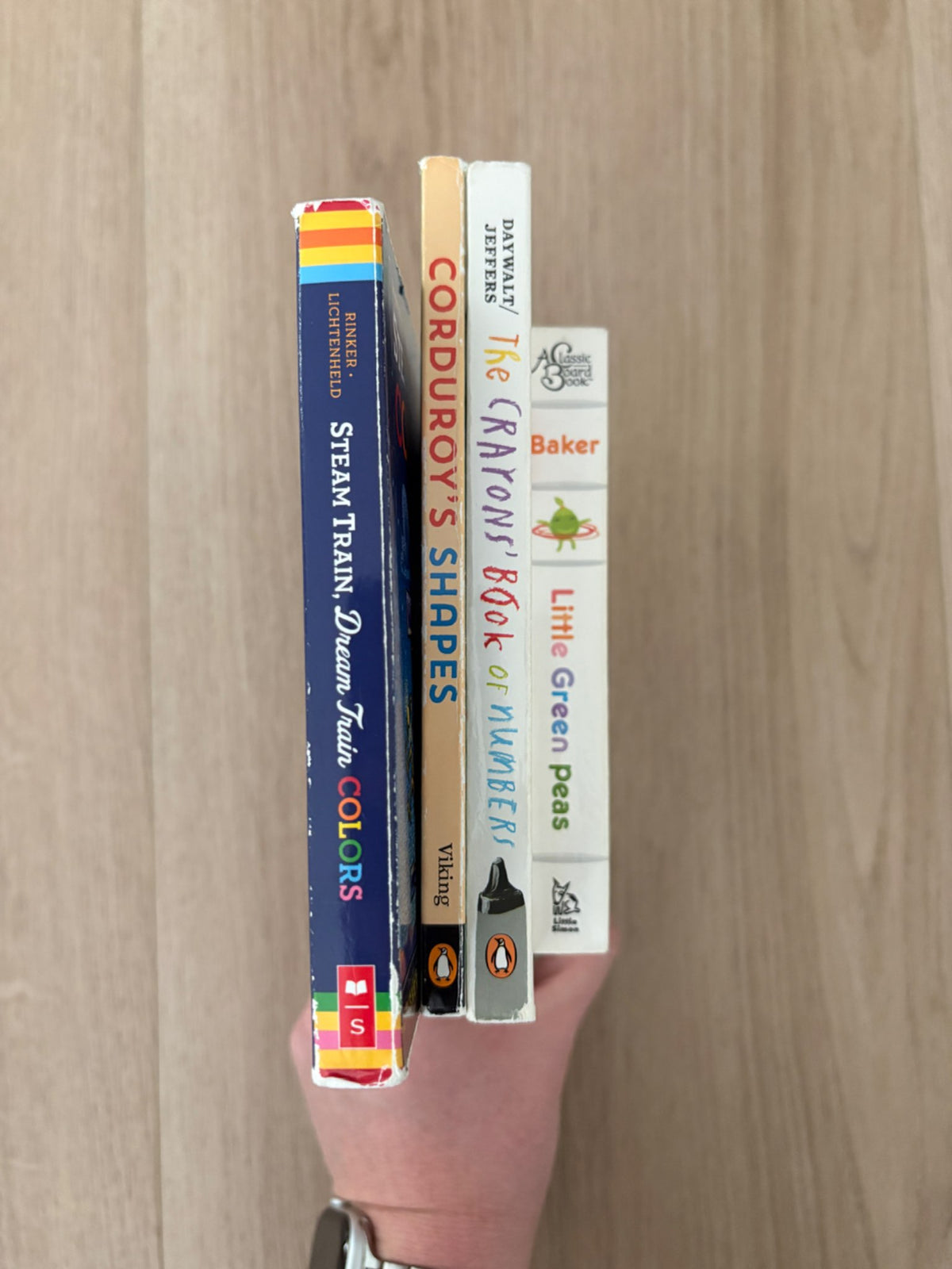 Set of 4 board books - colour theme (retails over $50)