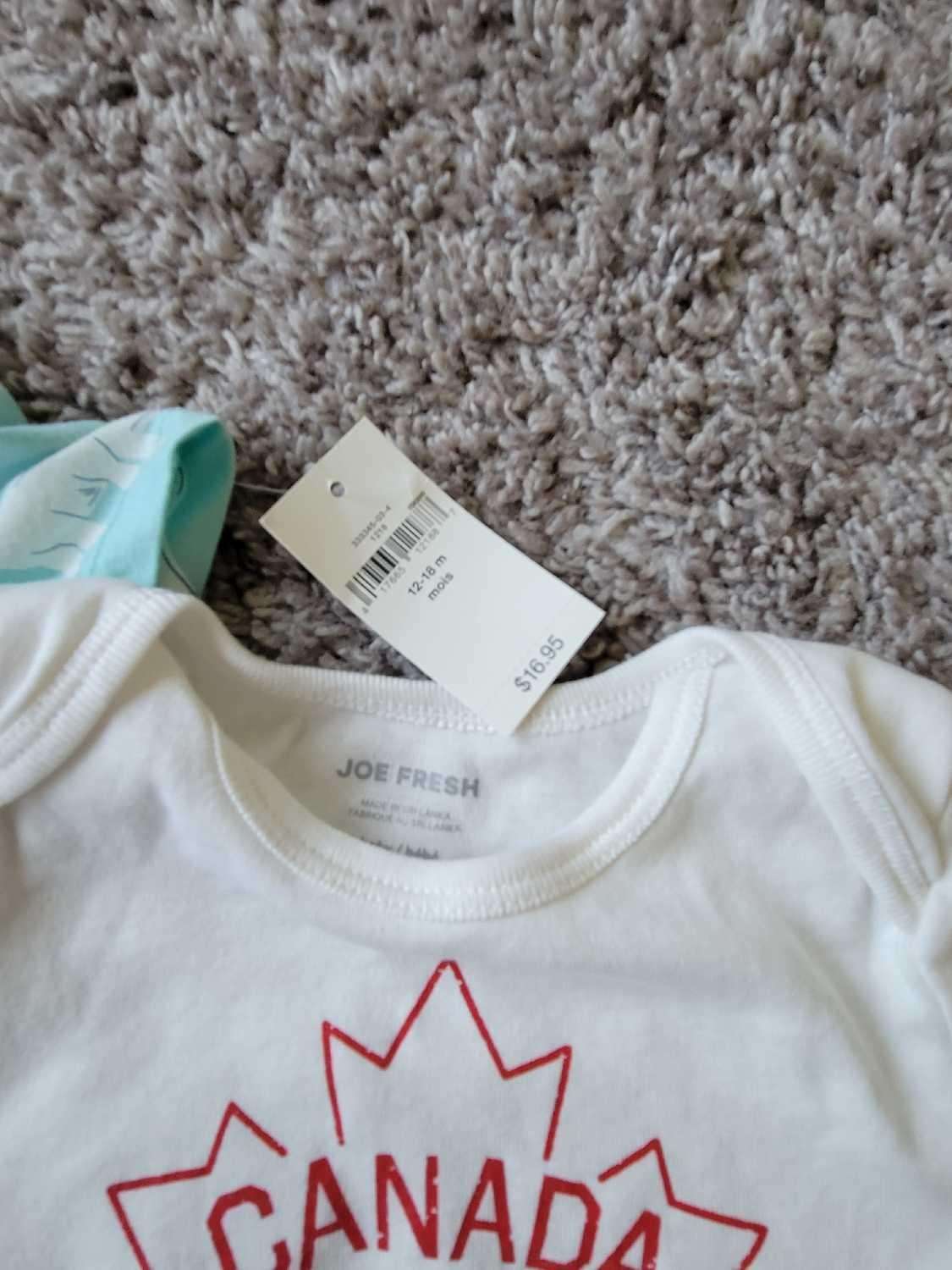 3 Onsies Bundle - 1 BNWT GAP, EUC Joe Fresh and Silly souls 12-18months, Kids 18 Month (12-18M)
