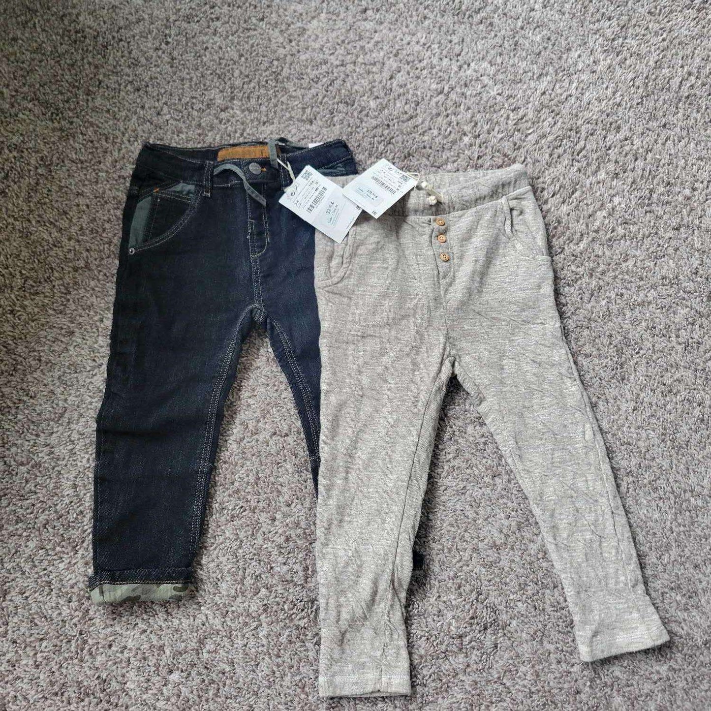 2 Pants ( both from Zara 3-4T) (Retails $52.8), Kids 3T