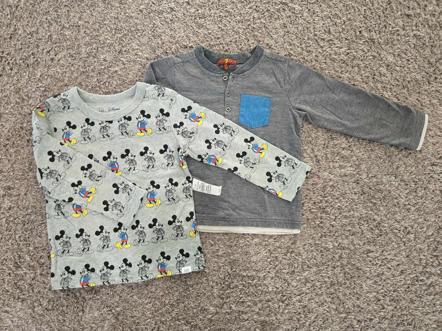 2 Pcs Shirts Bundle 3T, Kids 3T