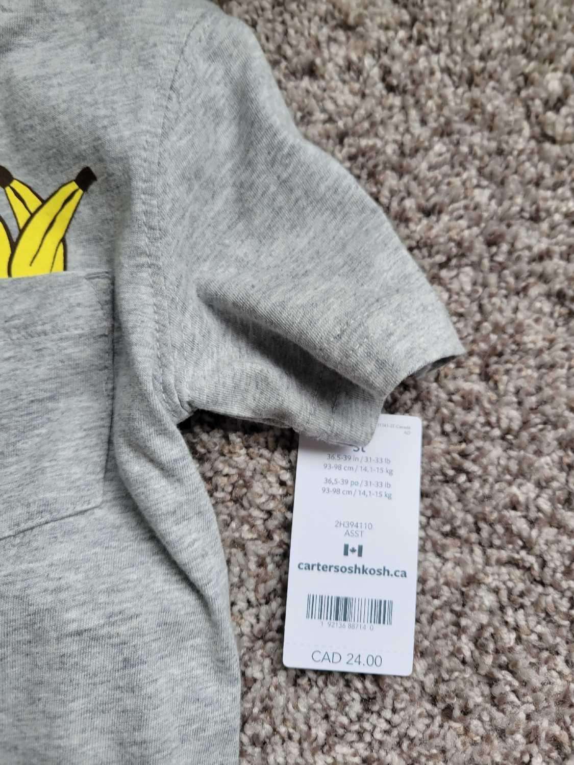 4 Pcs Bundle 3T/ 3T-4T ( New Carters (Retail 24.00), EUC ZARA and Mi fi), Kids 3T