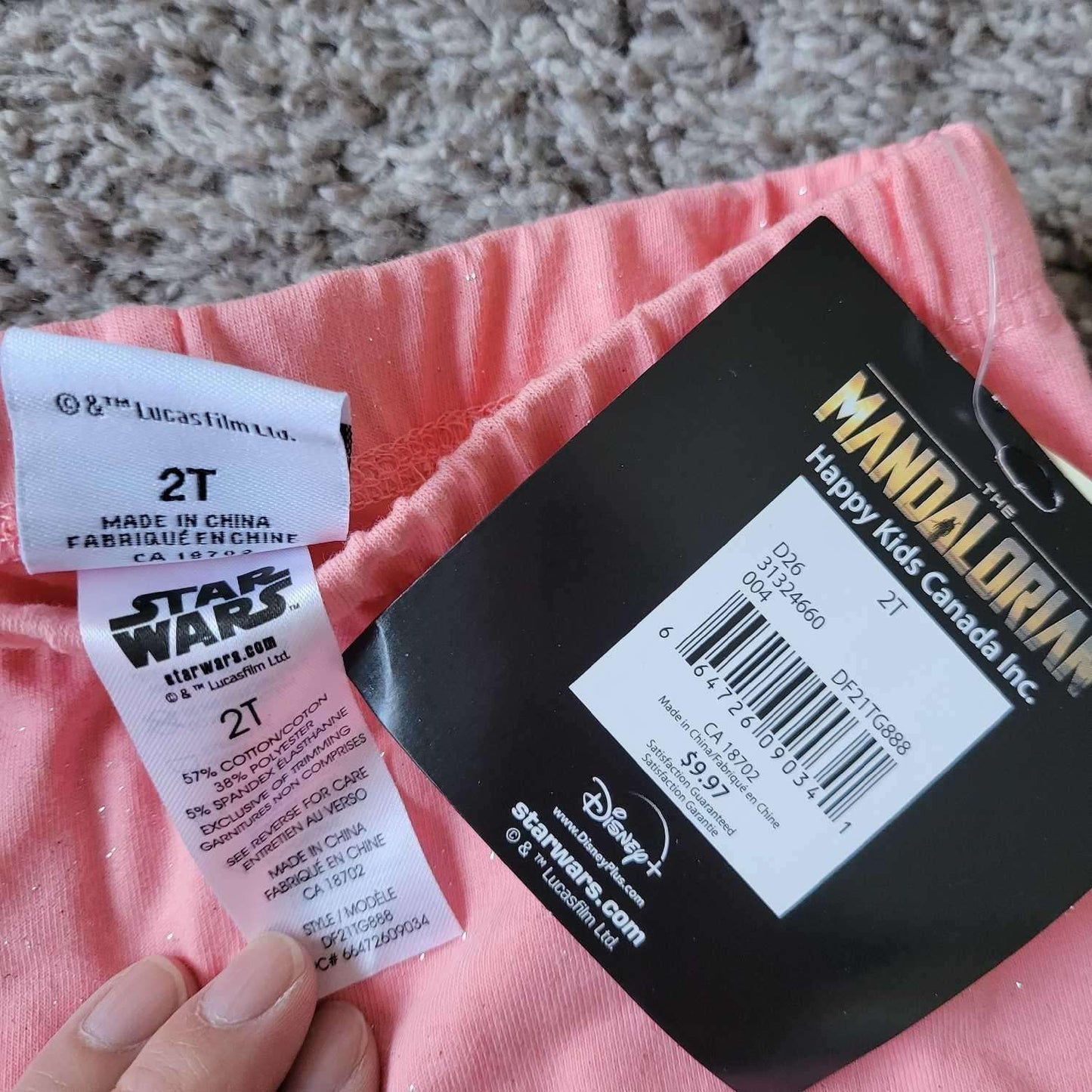 3 Girls Pants Bundle 2T ( 2 EUC and 1 Brand New), Kids 2T