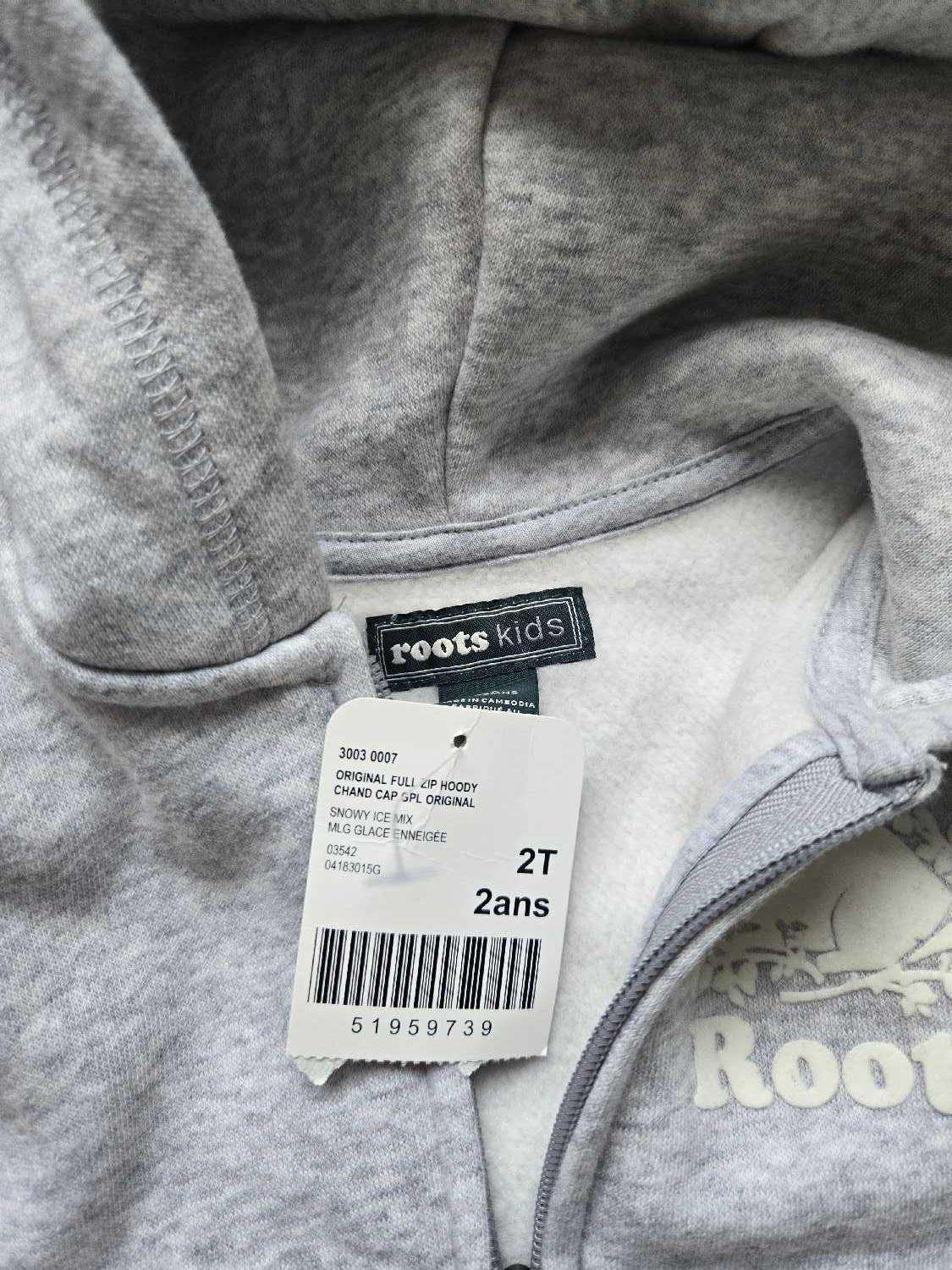 2Pcs Bundle 2T (Old Navy Jean Jacket and Roots Sweater), Kids 2T