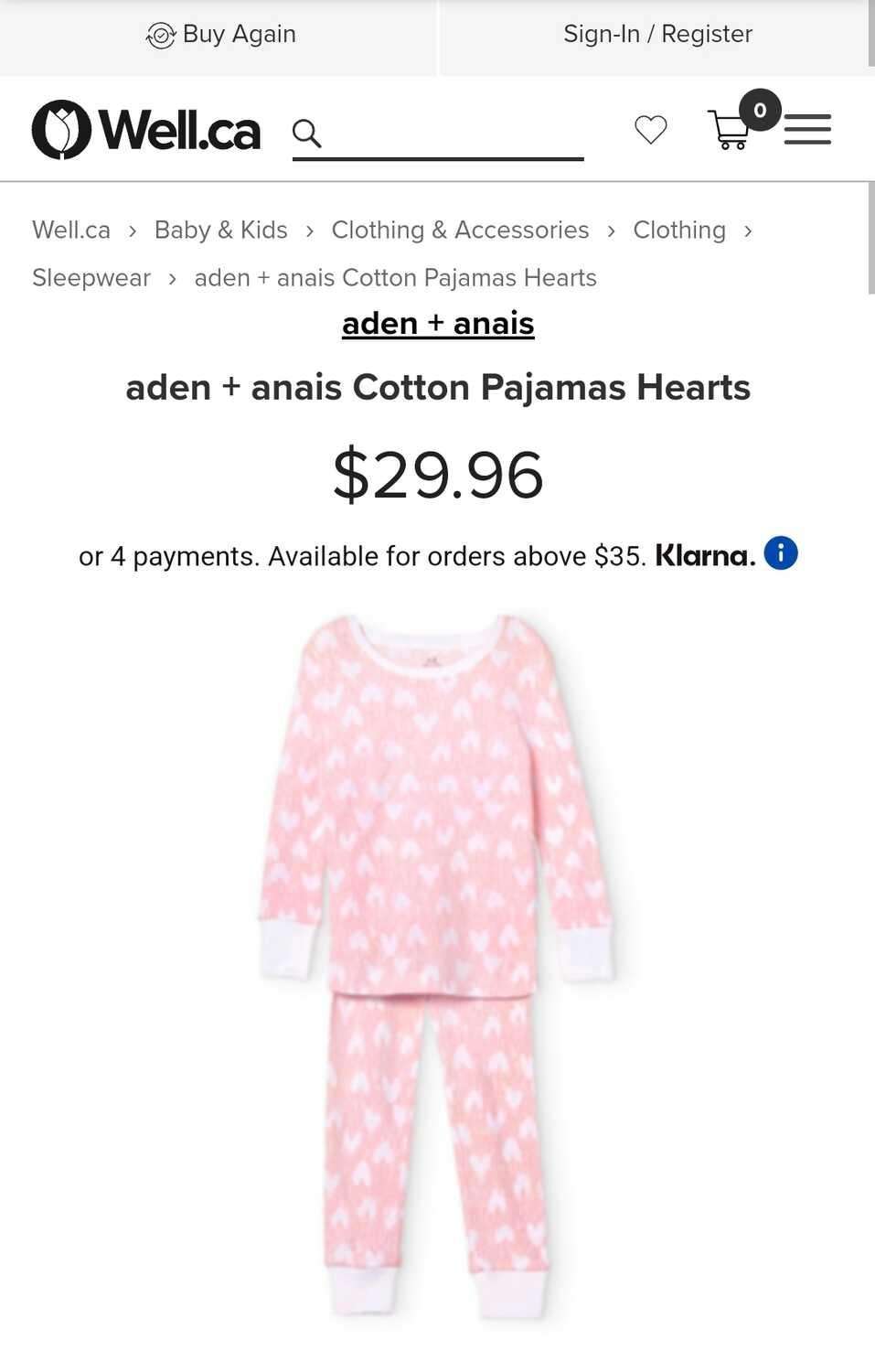 2 PJ sets from Aden + anais Cotton 24 months, Kids 24 Month (18-24M)