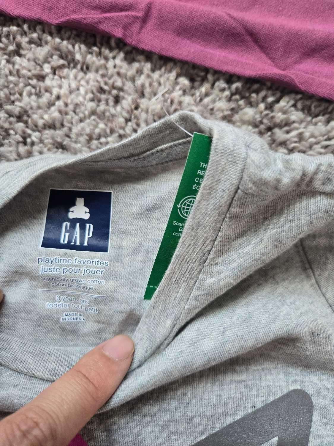3 Long Sleeves 3T (GAP and Carters), Kids 3T