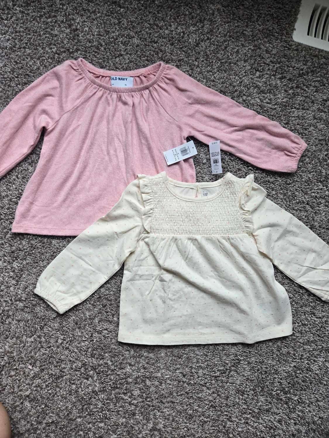 2 Long sleeves for 2T Girls, Kids 2T