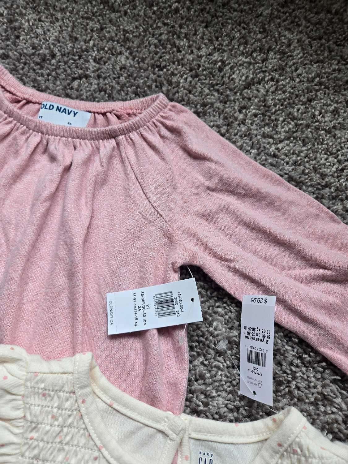 2 Long sleeves for 2T Girls, Kids 2T