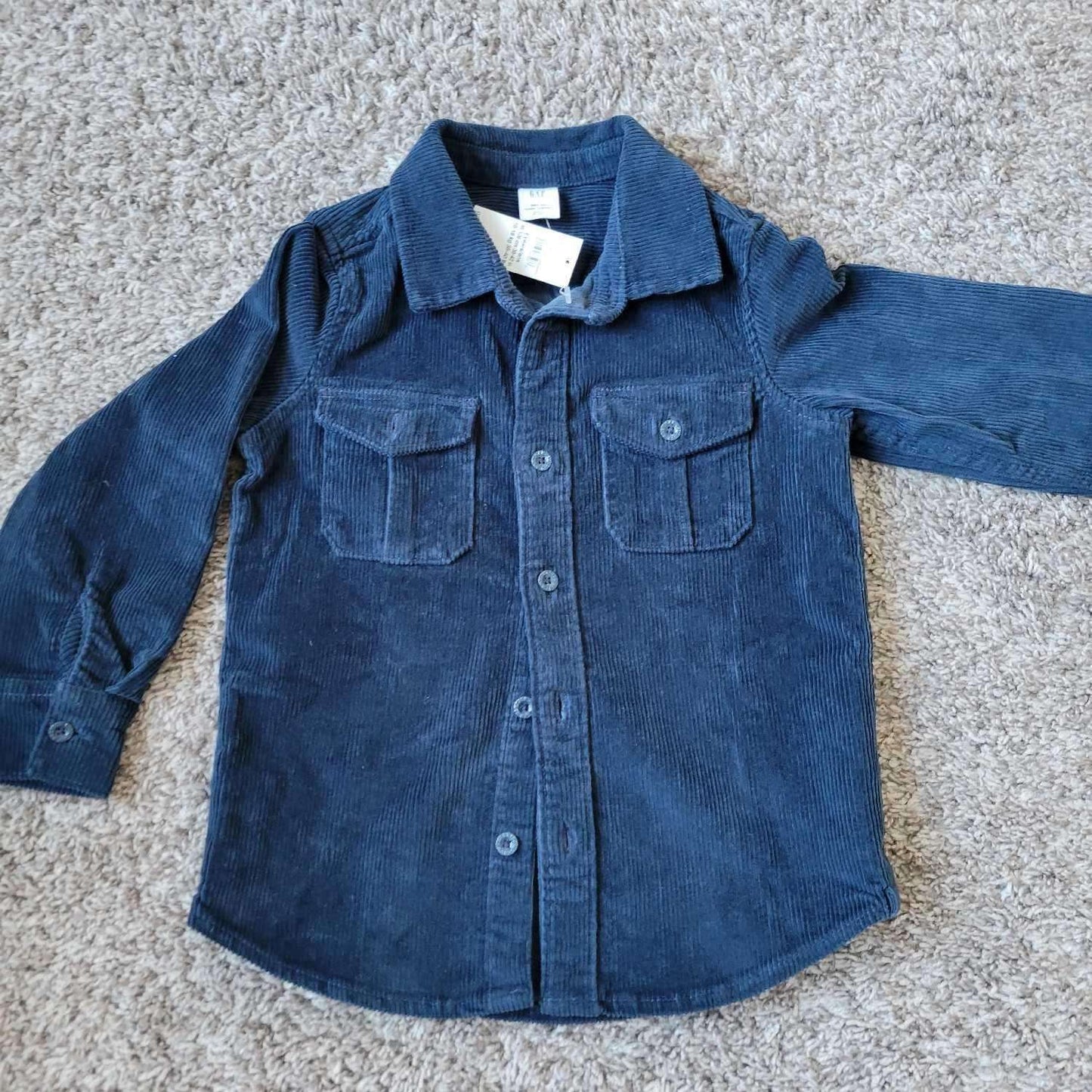 GAP Blue Shacket 4T, Kids 4/4T