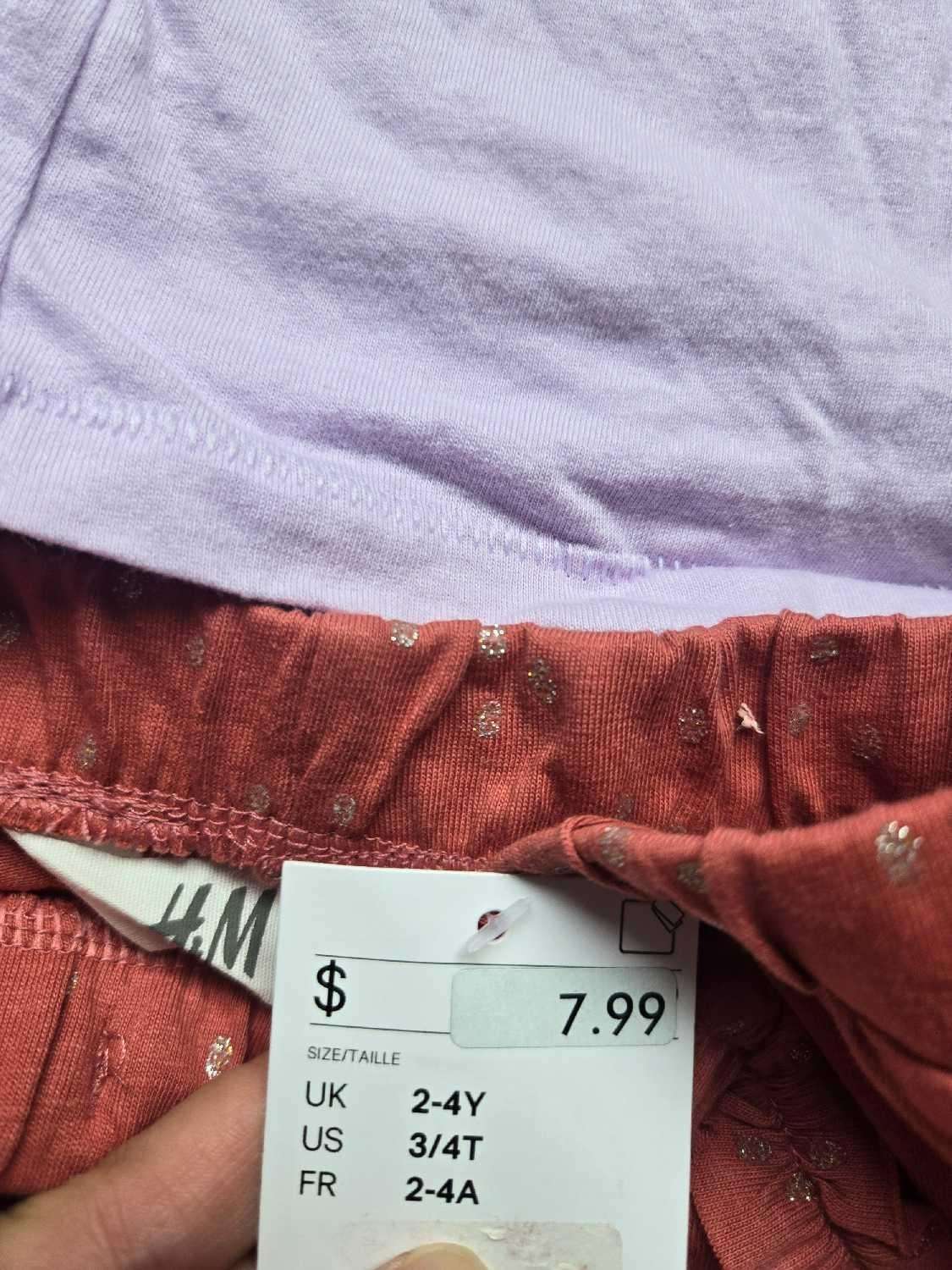 3 Pcs Summer outfits (From H&M , Jessica Simpsons and GAP), Kids 2T
