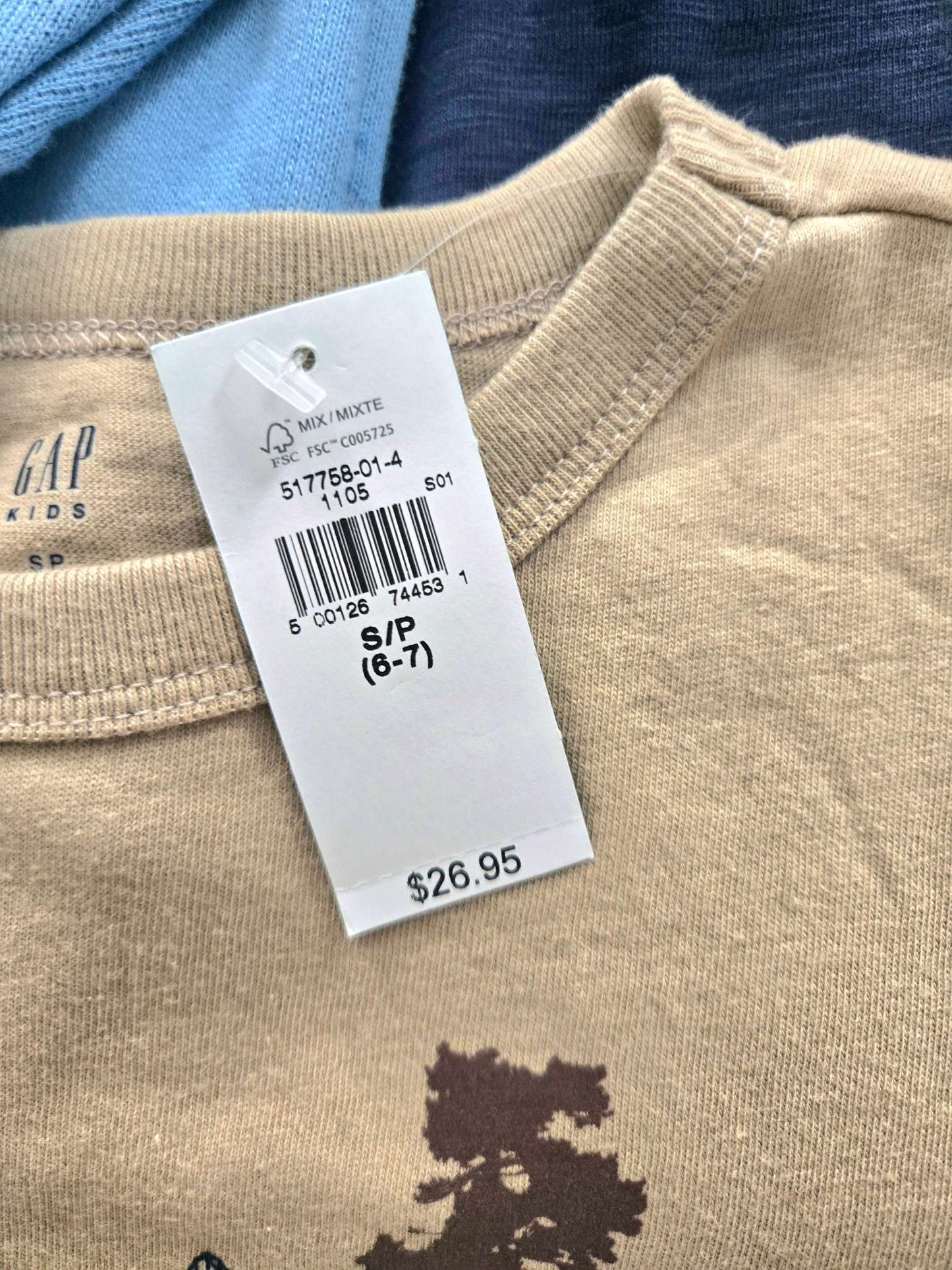 4 Long Sleeves Shirts 6-7T, Kids 6/6X (extra small)