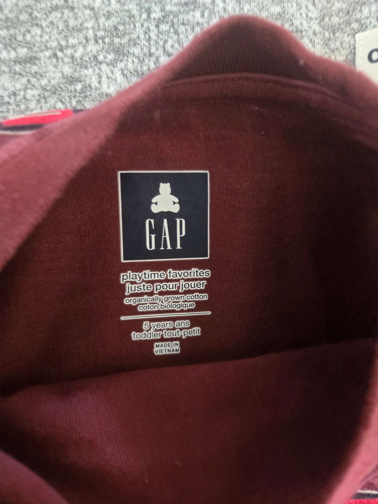 4 Pcs Long Sleeves -George, GAP and Carters  5T, Kids 5/5T (extra small)